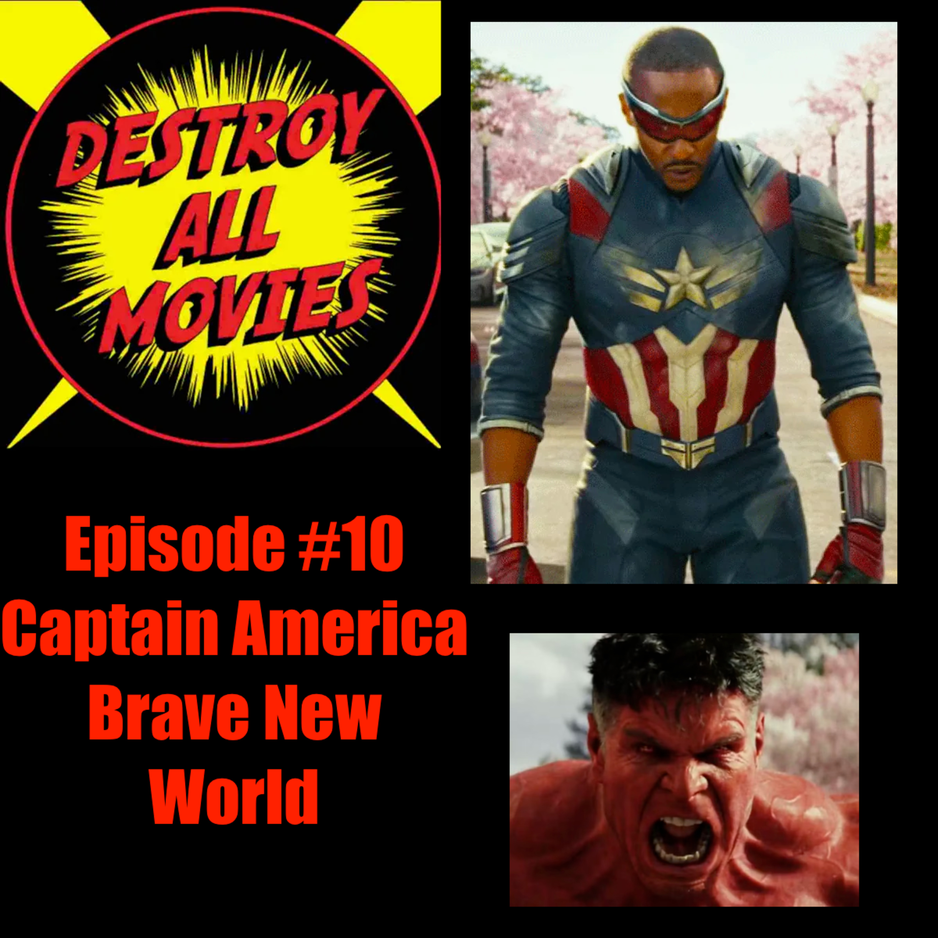 Destroy All Movies S2E10 - Captain America - Brave New World