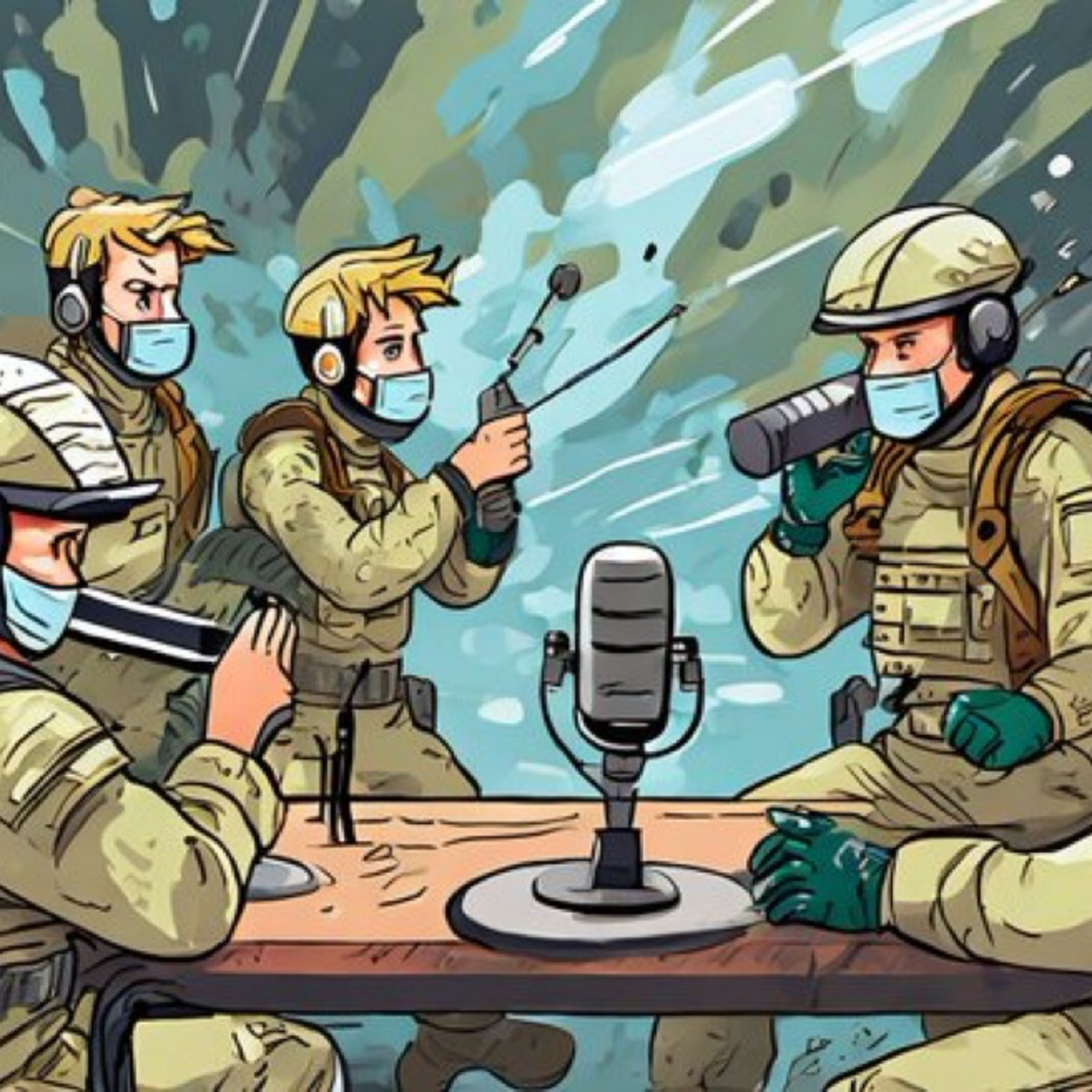 Episode: 14 Future Podcast Changes, COVID Conspiracies, and the Tragic Reality of Soldiers and Youth episode artwork