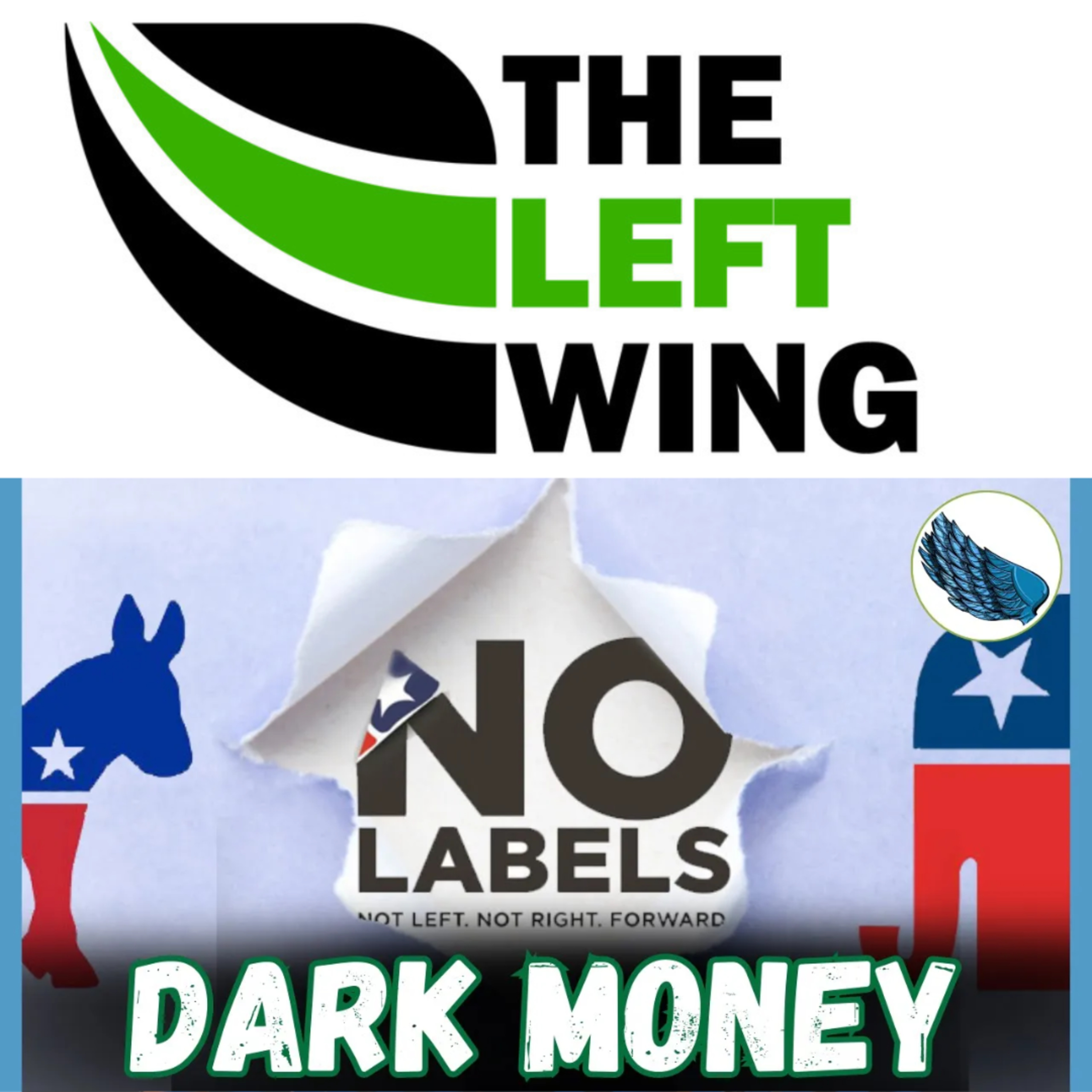 Who Is FUNDING The New "No Labels" Party? - The Left Wing 4.3 episode artwork