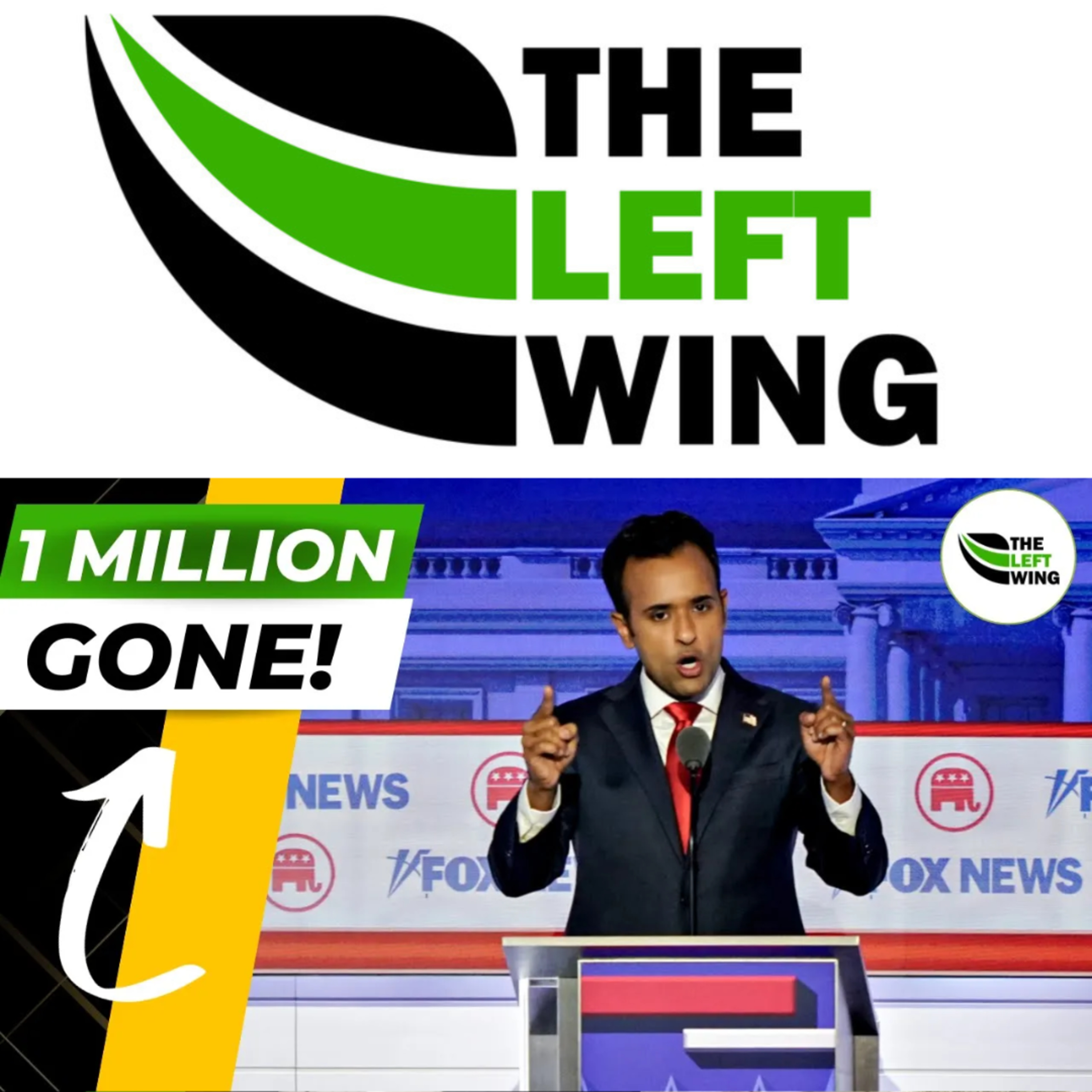 Vivek Ramaswamy Calls For Cutting 1 Million Government Jobs | The Left Wing 21.2 episode artwork