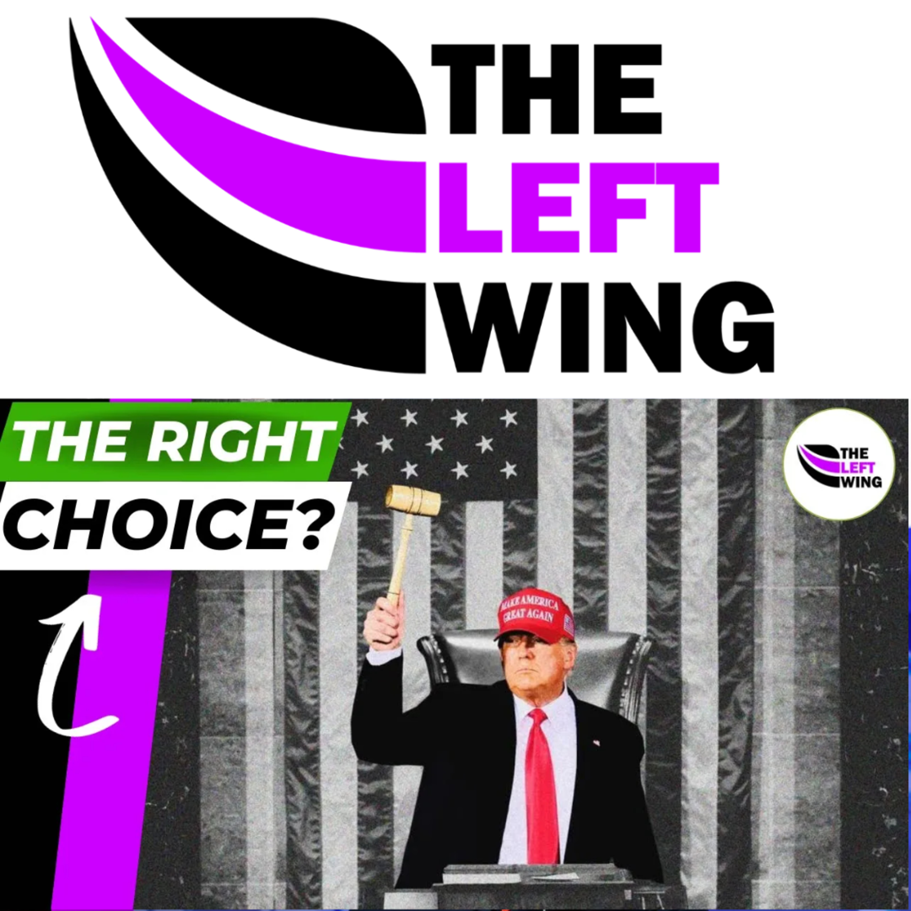 TRUMP For Speaker Of The House? Republicans SCRAMBLING After McCarthy Ousted | The Left Wing episode artwork