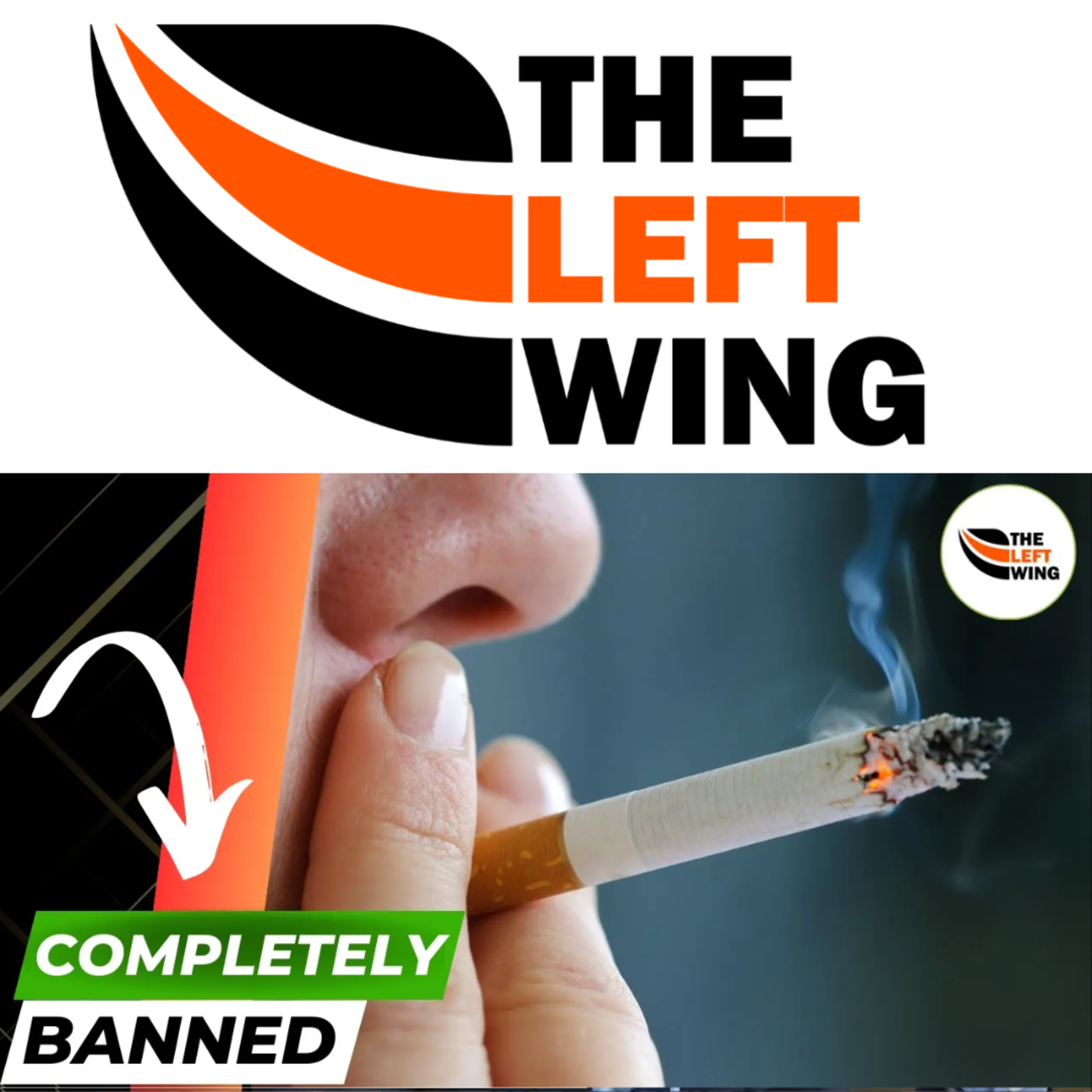 Great Britain Looks To Create “Smoke Free” Generation 🚫 Banning Cigarettes | The Left Wing episode artwork