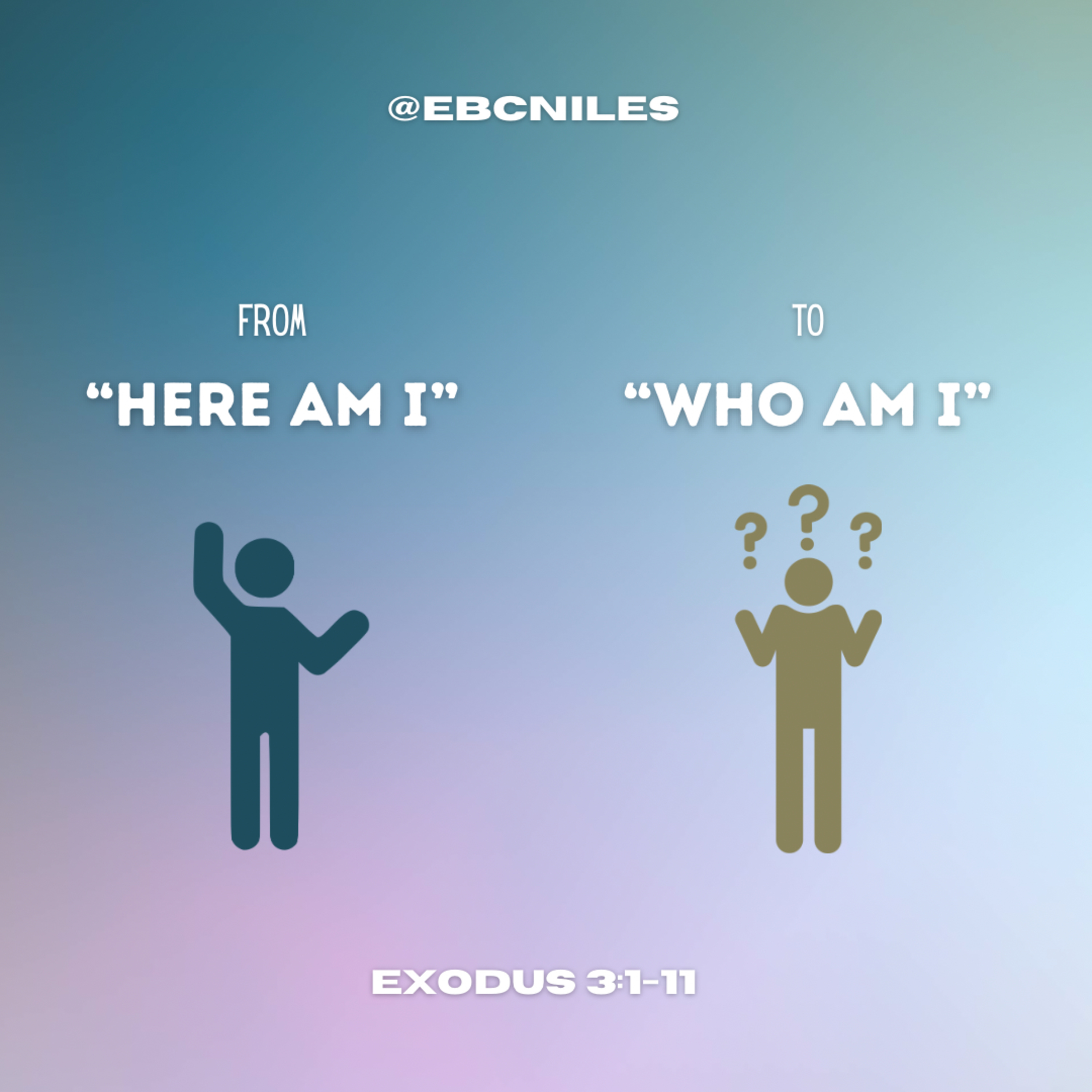 From "Here Am I" to "Who Am I" - Pastor Harris episode artwork