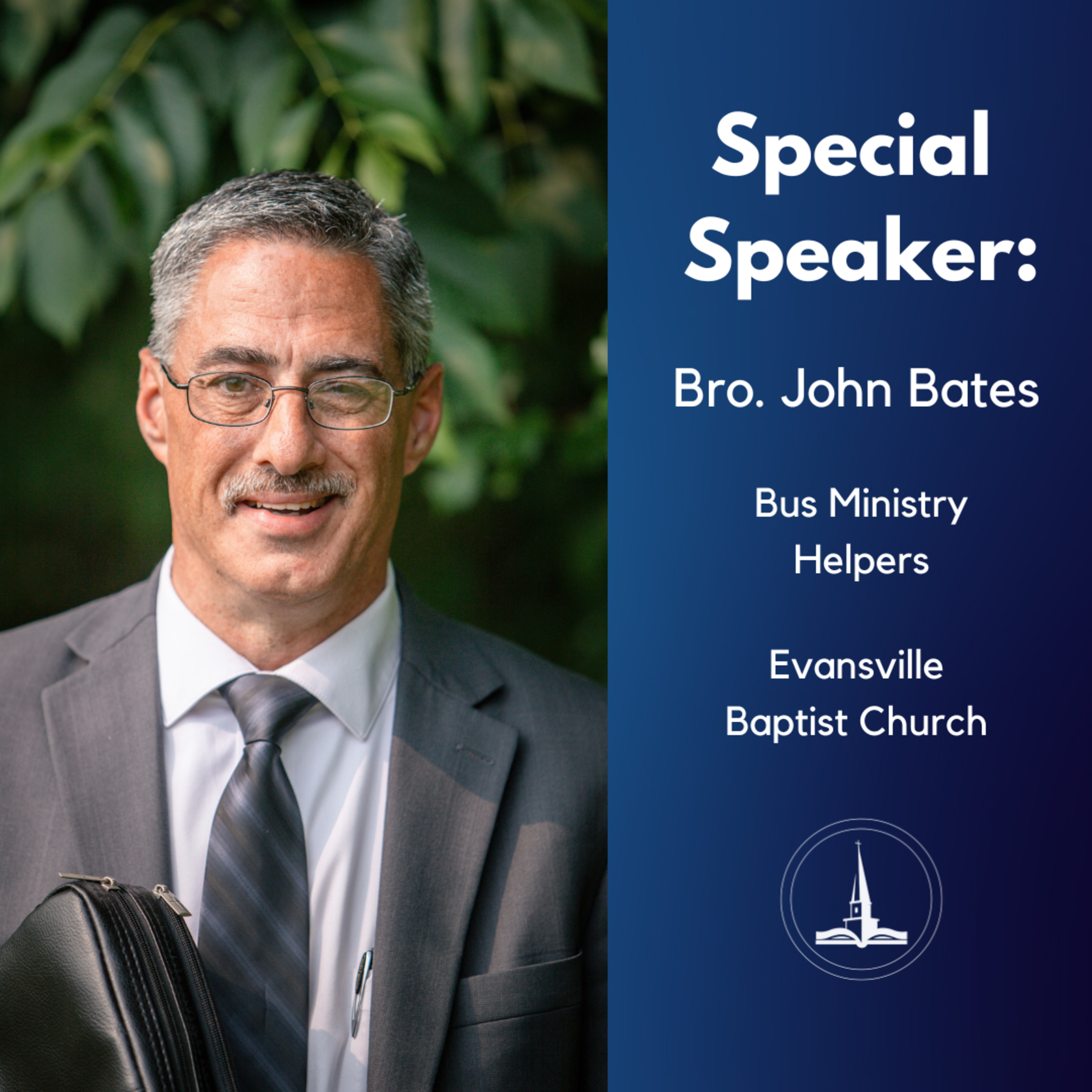 A Charge to the Church - Bro. John Bates episode artwork