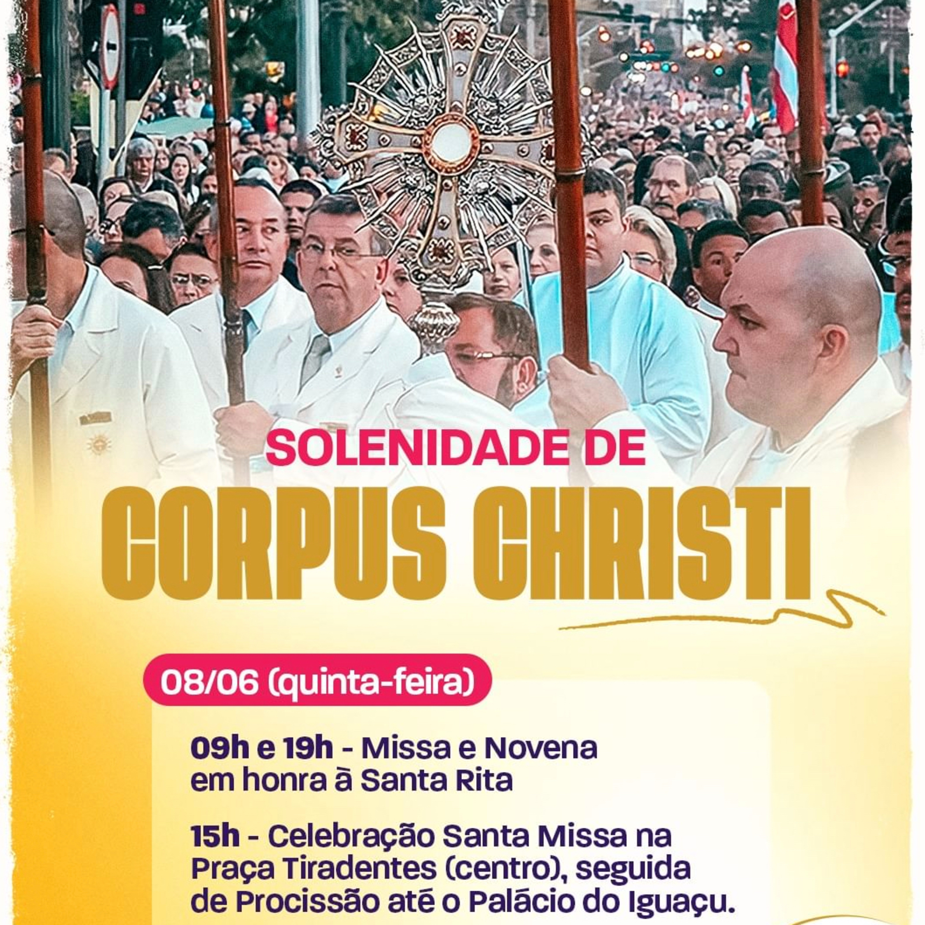 08/06/2023 - Homilia - Pe. Ari Erthal, scj. Solenidade de Corpus Christi. Hoje é o dia que todos Católicos saem em procissão para testemunhar sua Fé! episode artwork