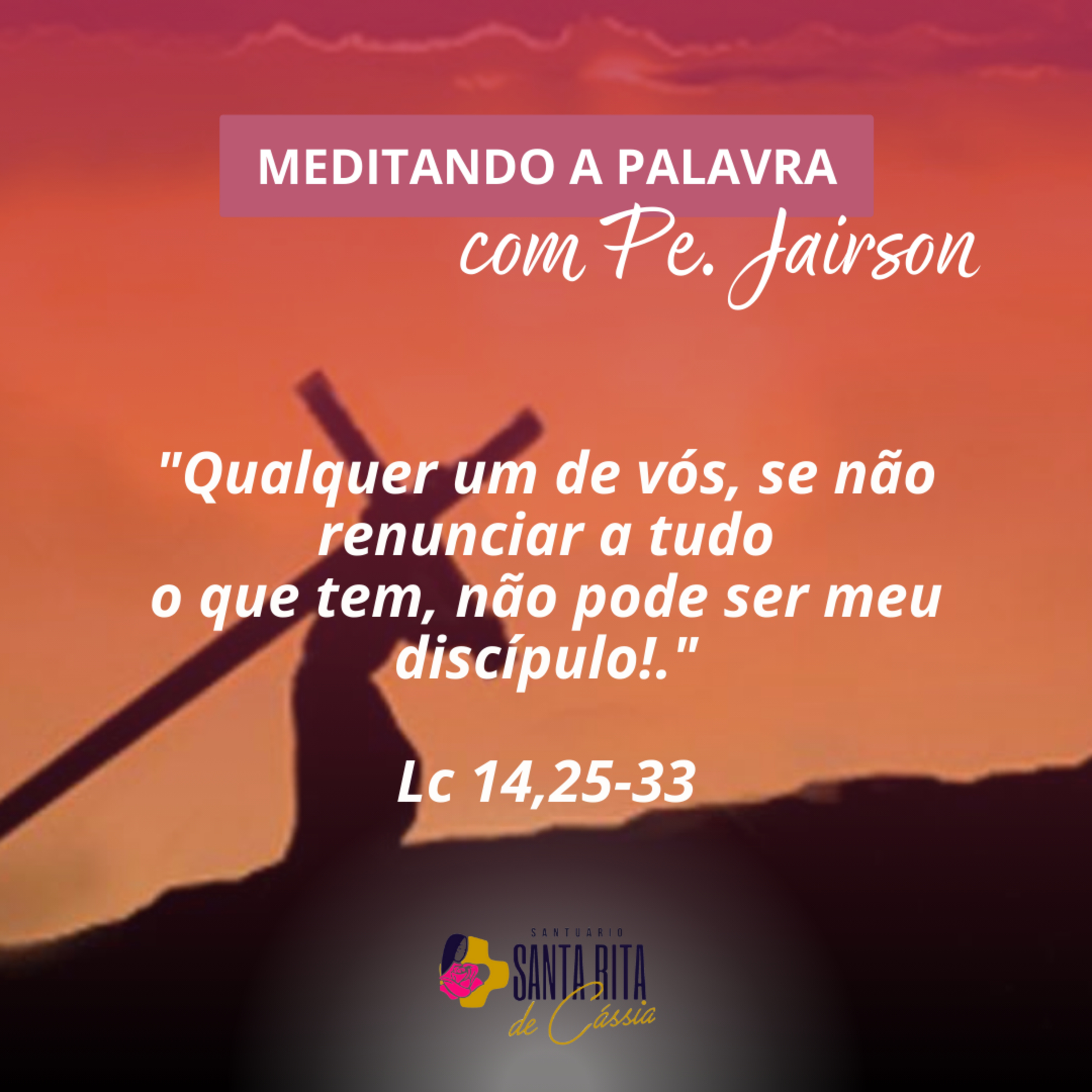 08/11/2023 - Meditando a Palavra com Pe. Jairson, scj episode artwork