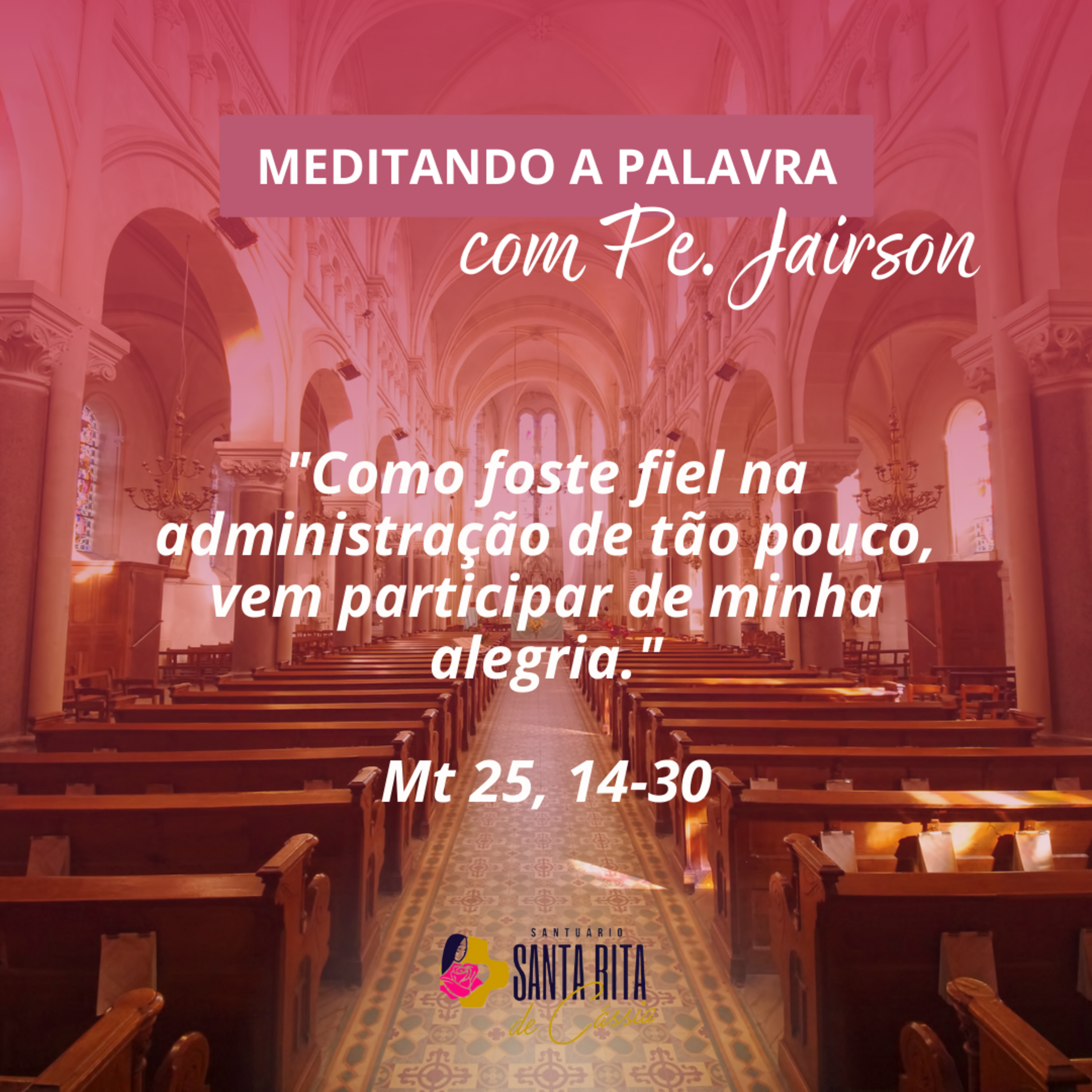 19/11/2023 - Meditando a Palavra com Pe. Jairson, scj episode artwork