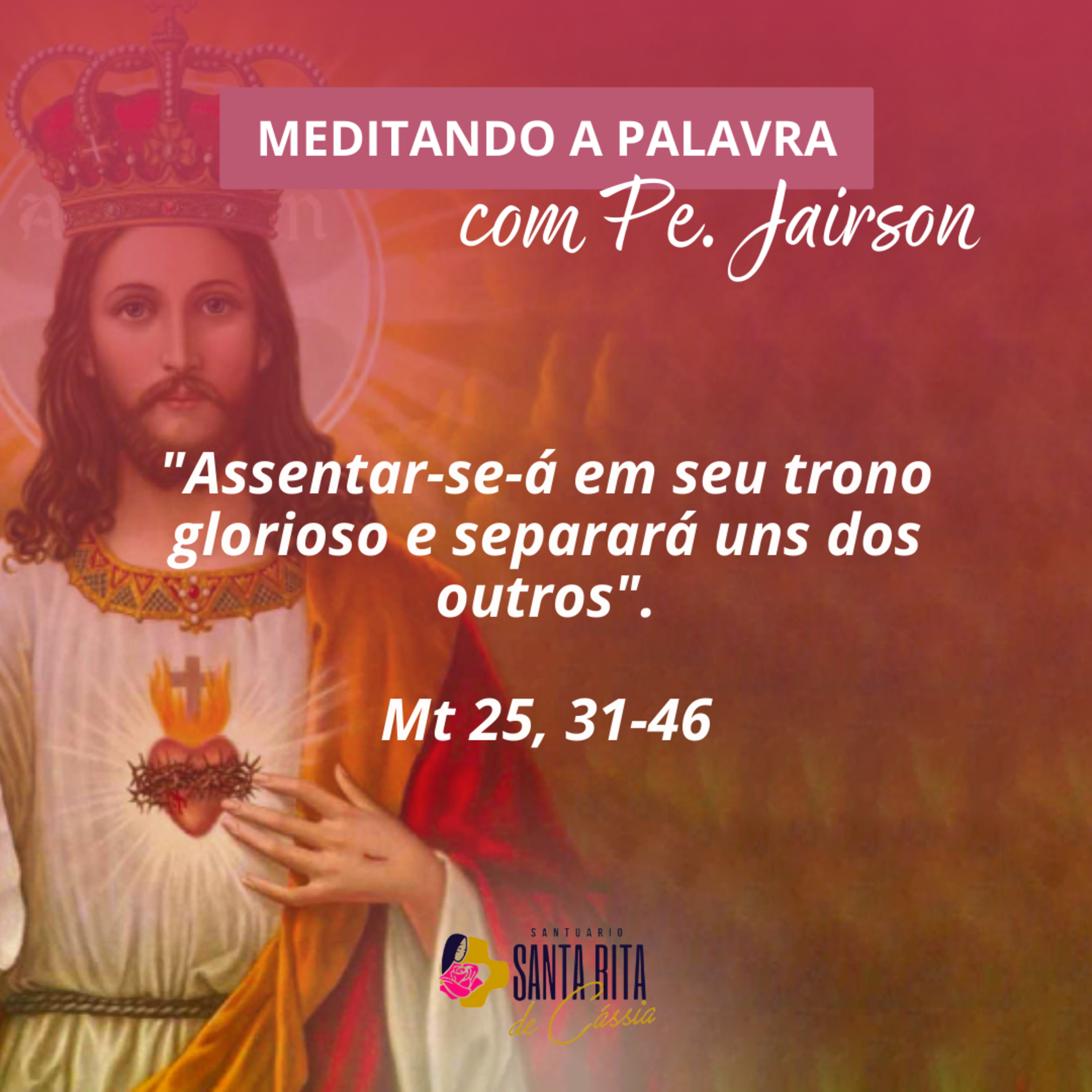 26/11/2023 - Meditando a Palavra com Pe. Jairson, scj episode artwork