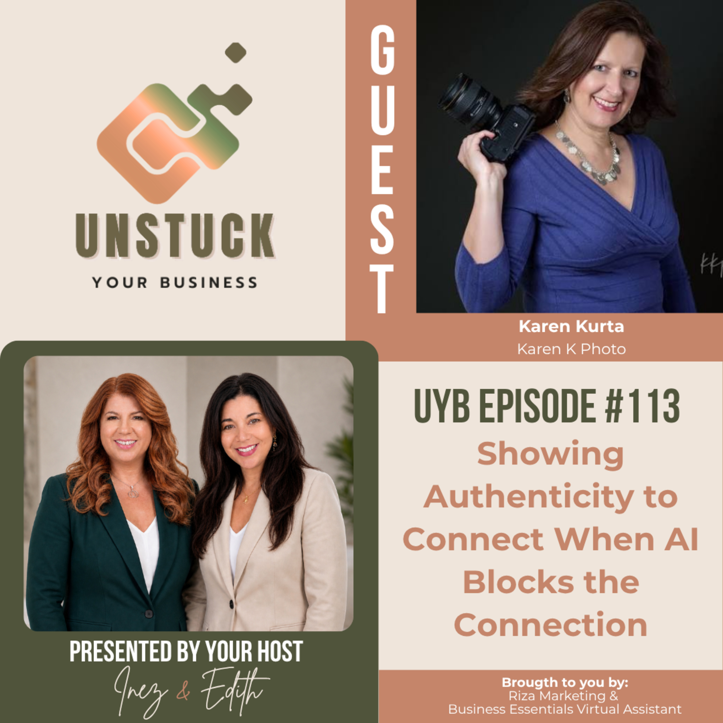 UYB 113 - Showing Authenticity to Connect When AI Blocks the Connection