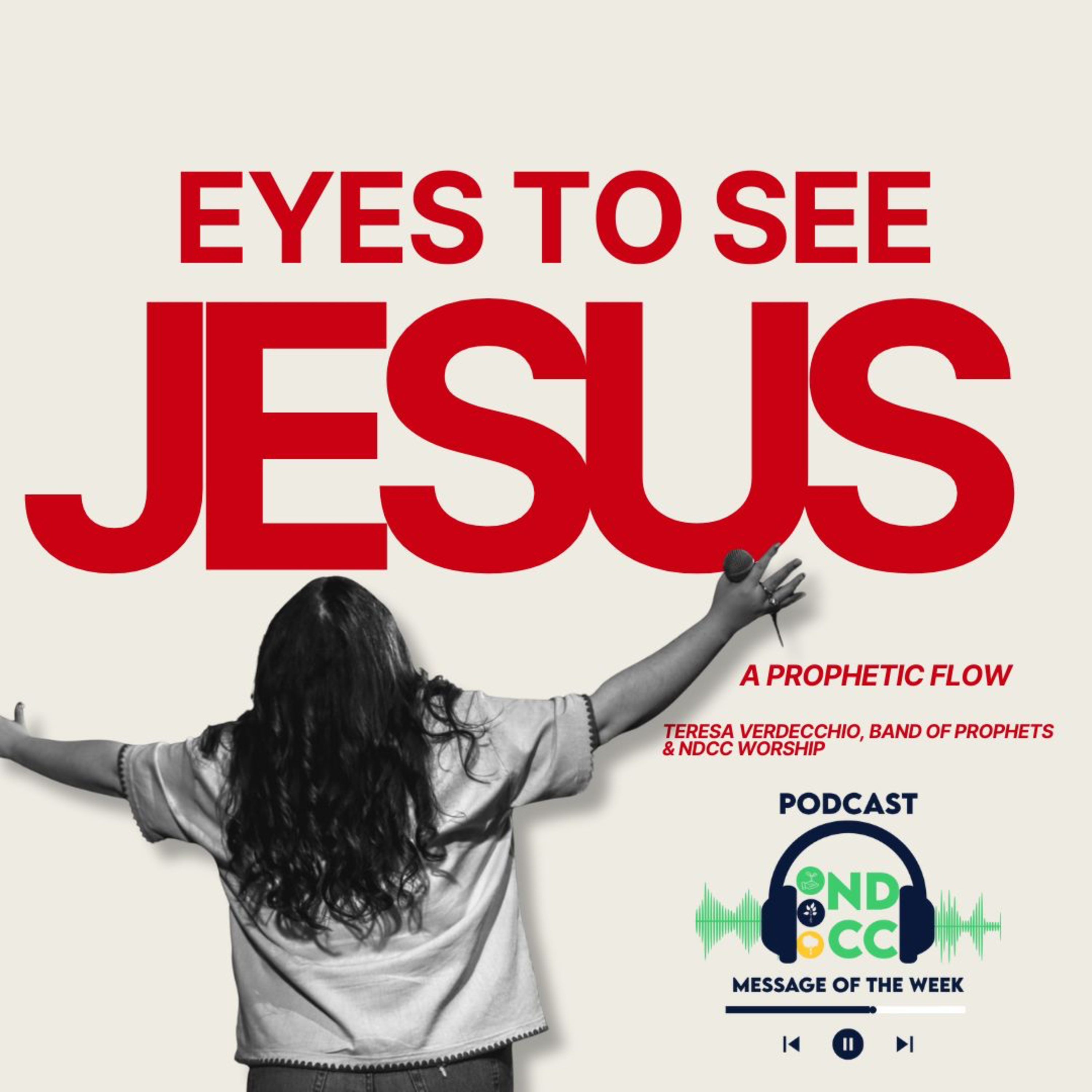 "Eyes to see Jesus." By Teresa Verdecchio episode artwork