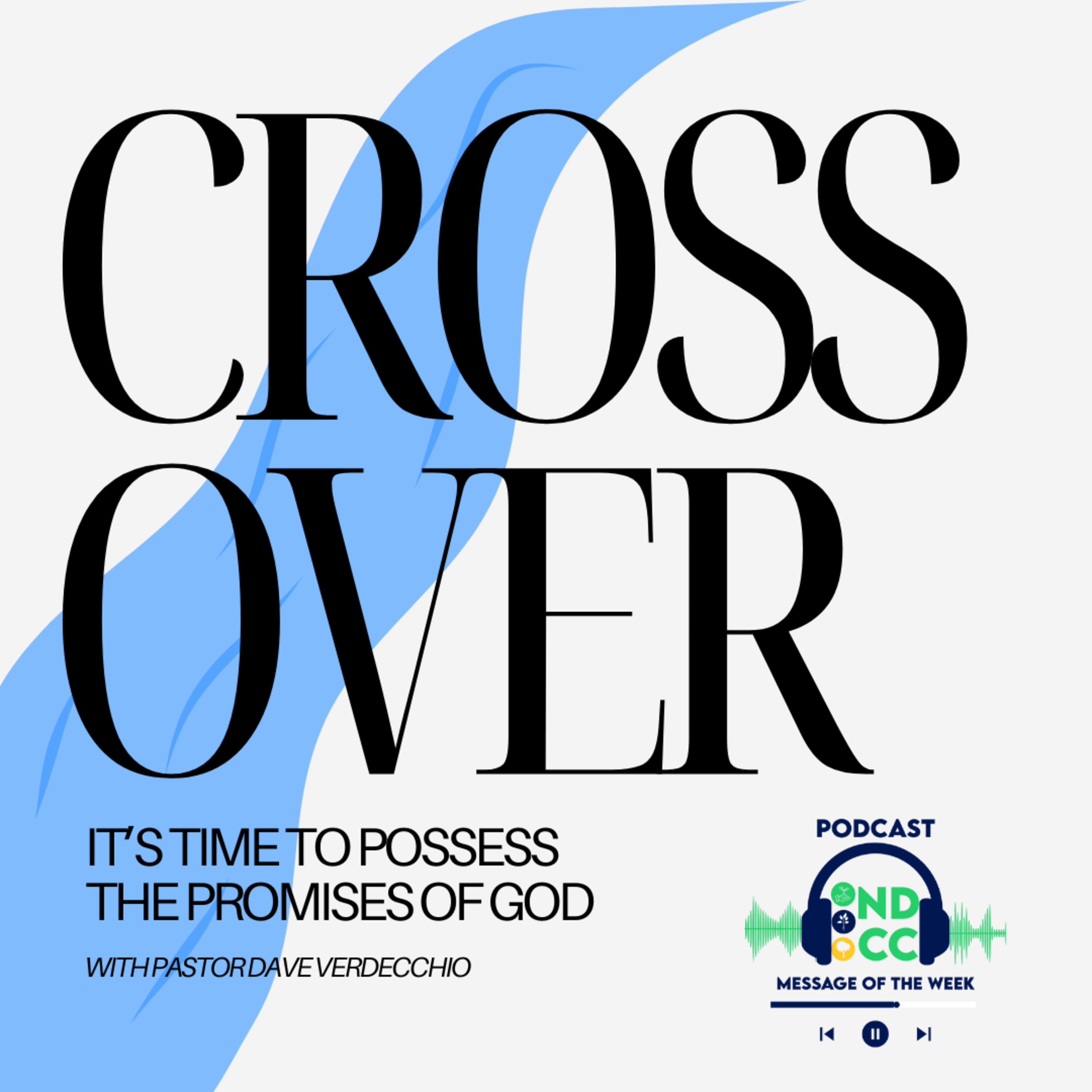 "Cross over." By Dave Verdecchio episode artwork