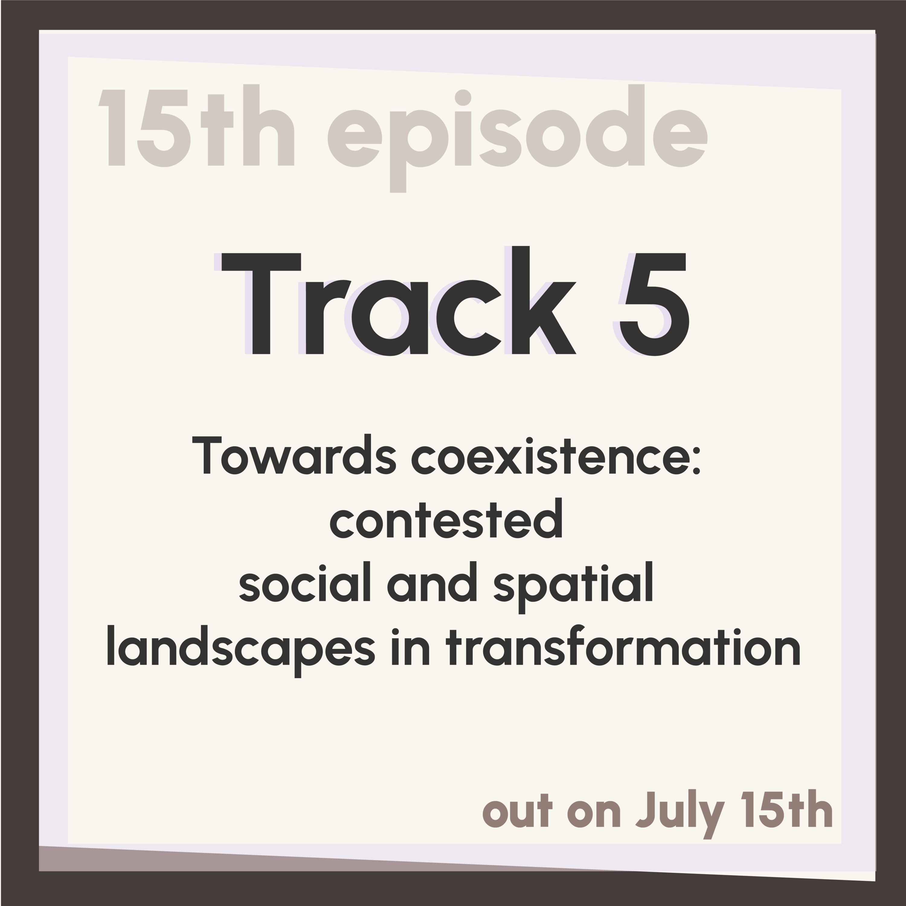 Coexistence in Urban Planning: Insights from Track 5 with Danila Saulino episode artwork