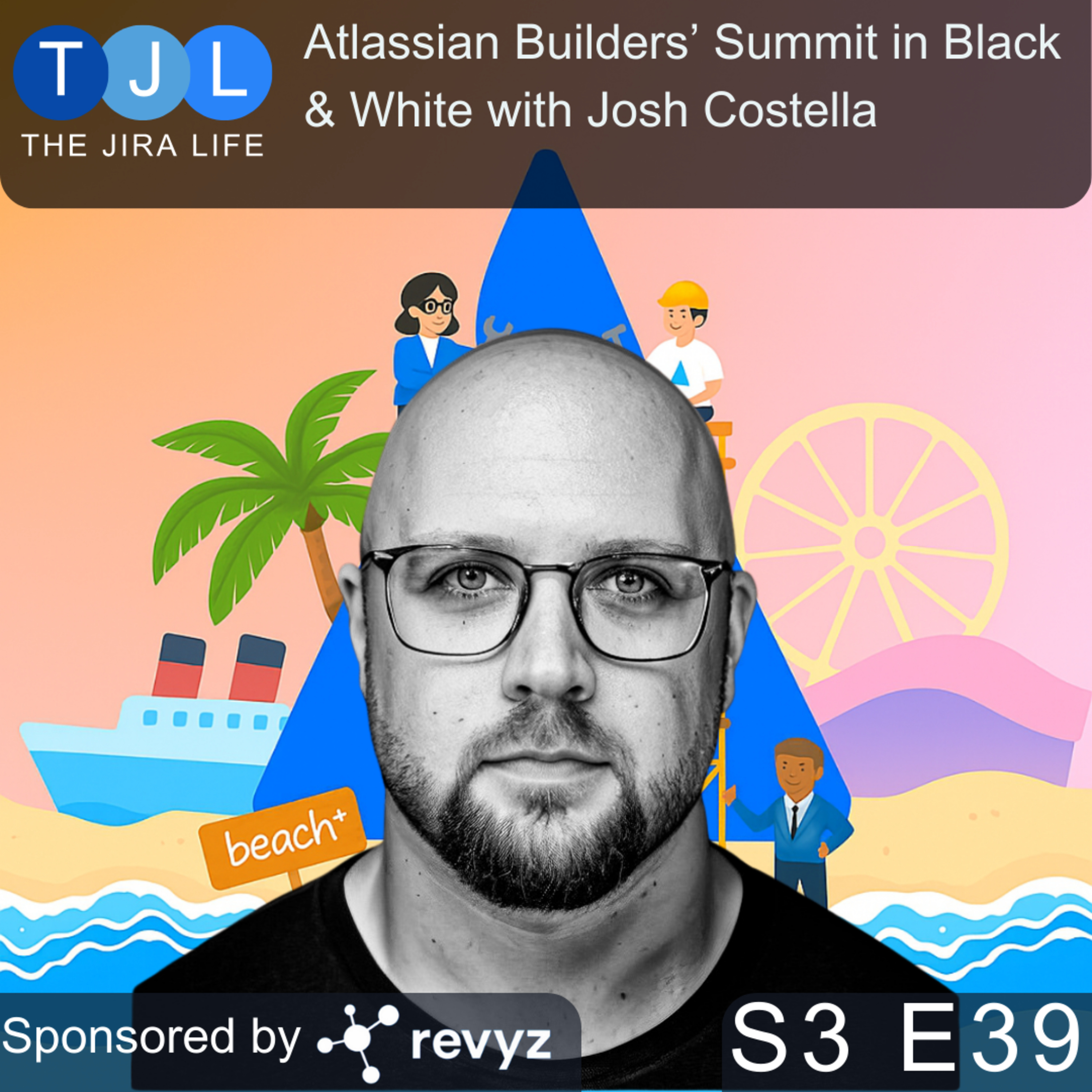 Atlassian Builders' Summit in Black & White with Josh Costella