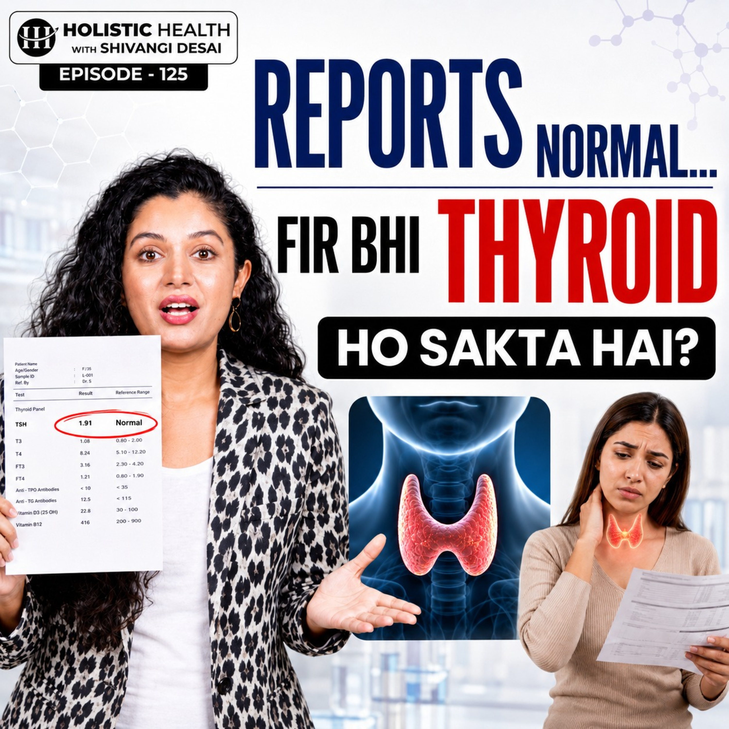 Thyroid & Weight Gain: Why You're Not Losing Weight Despite Eating Less | Shivangi Desai Podcast episode artwork