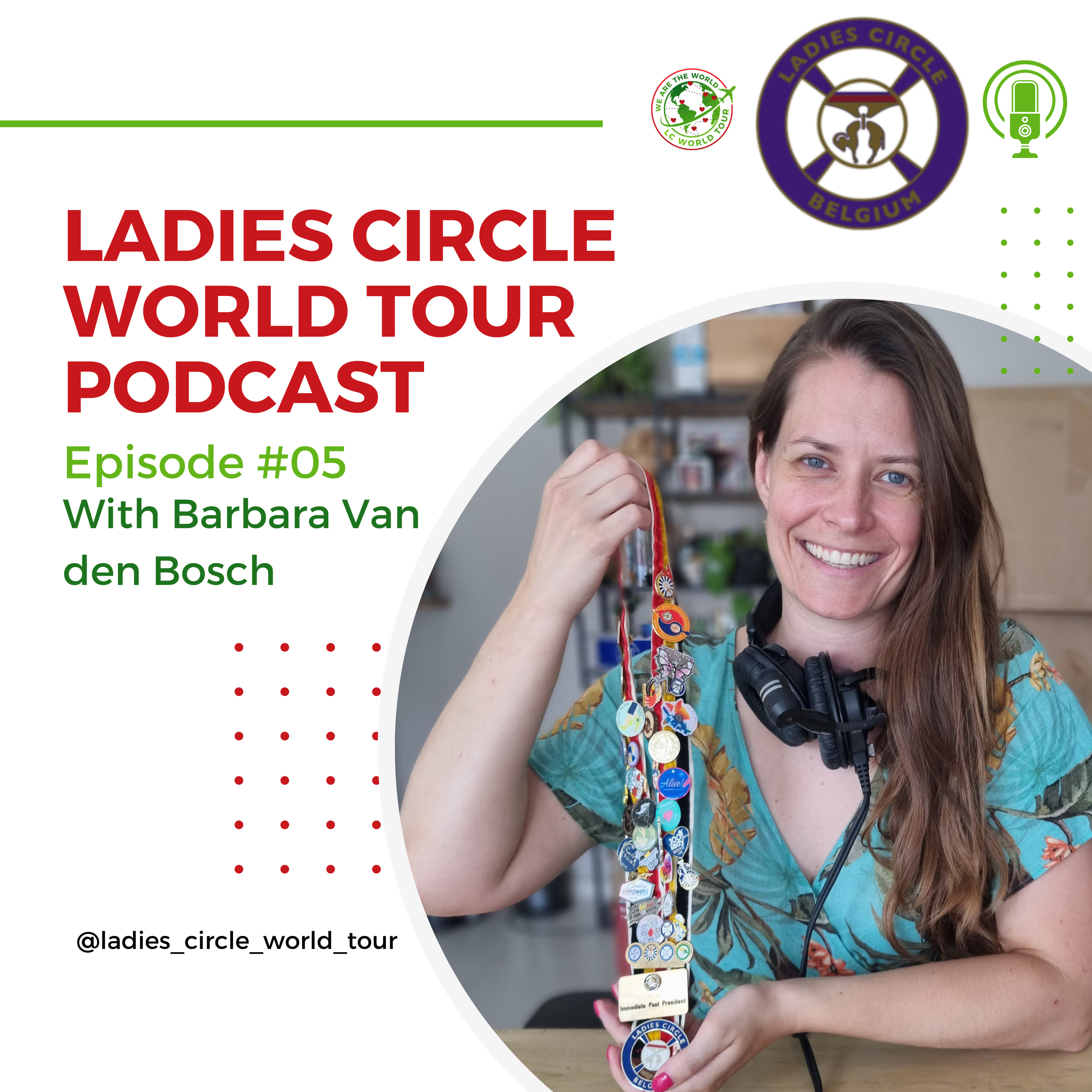 🇧🇪 Barbara Van den Bosch - Inspires Women to Join Ladies Circle  episode artwork
