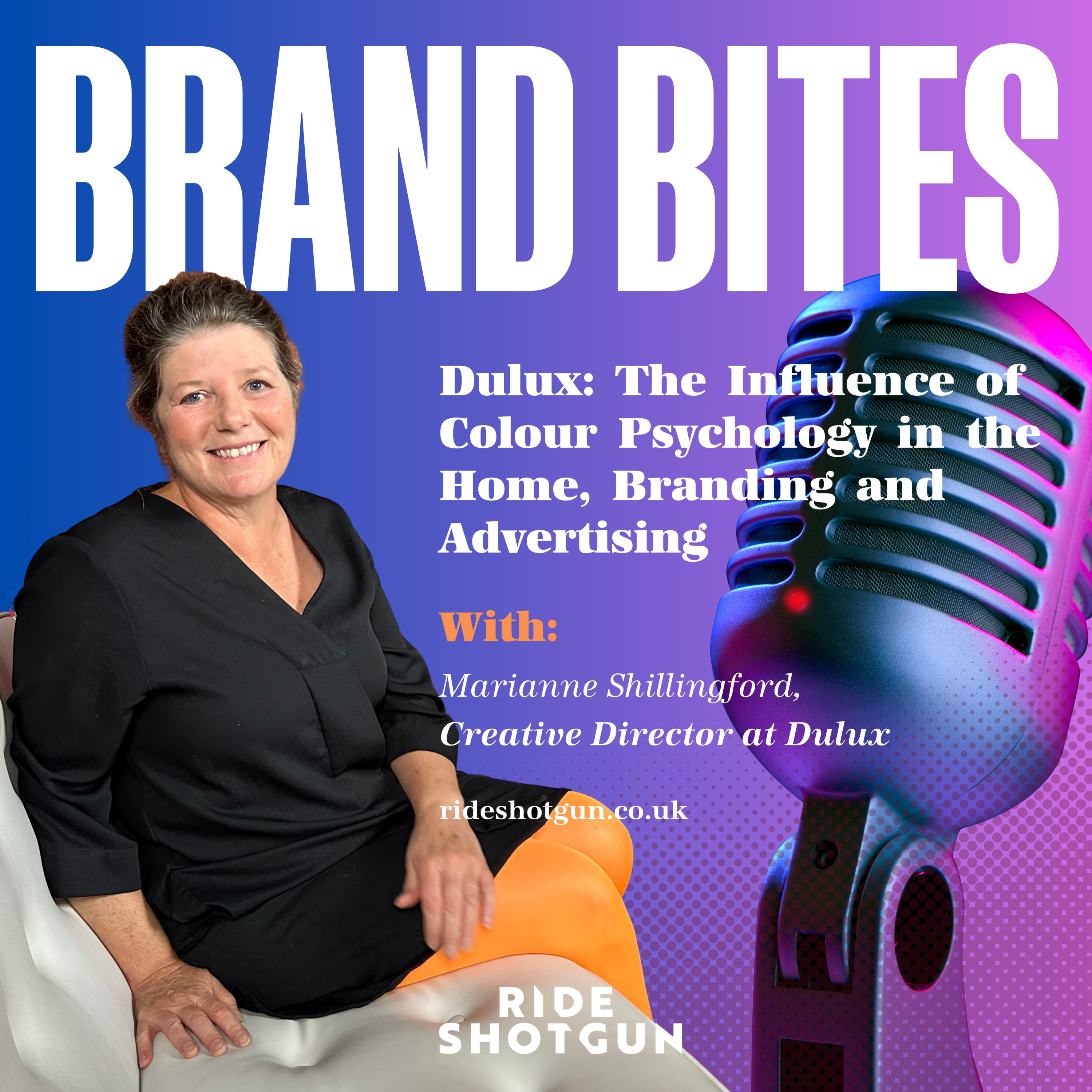 The Influence of Colour Psychology in the Home, Branding and Advertising - with Colour Expert, Marianne Shillingford, Creative Director at Dulux episode artwork