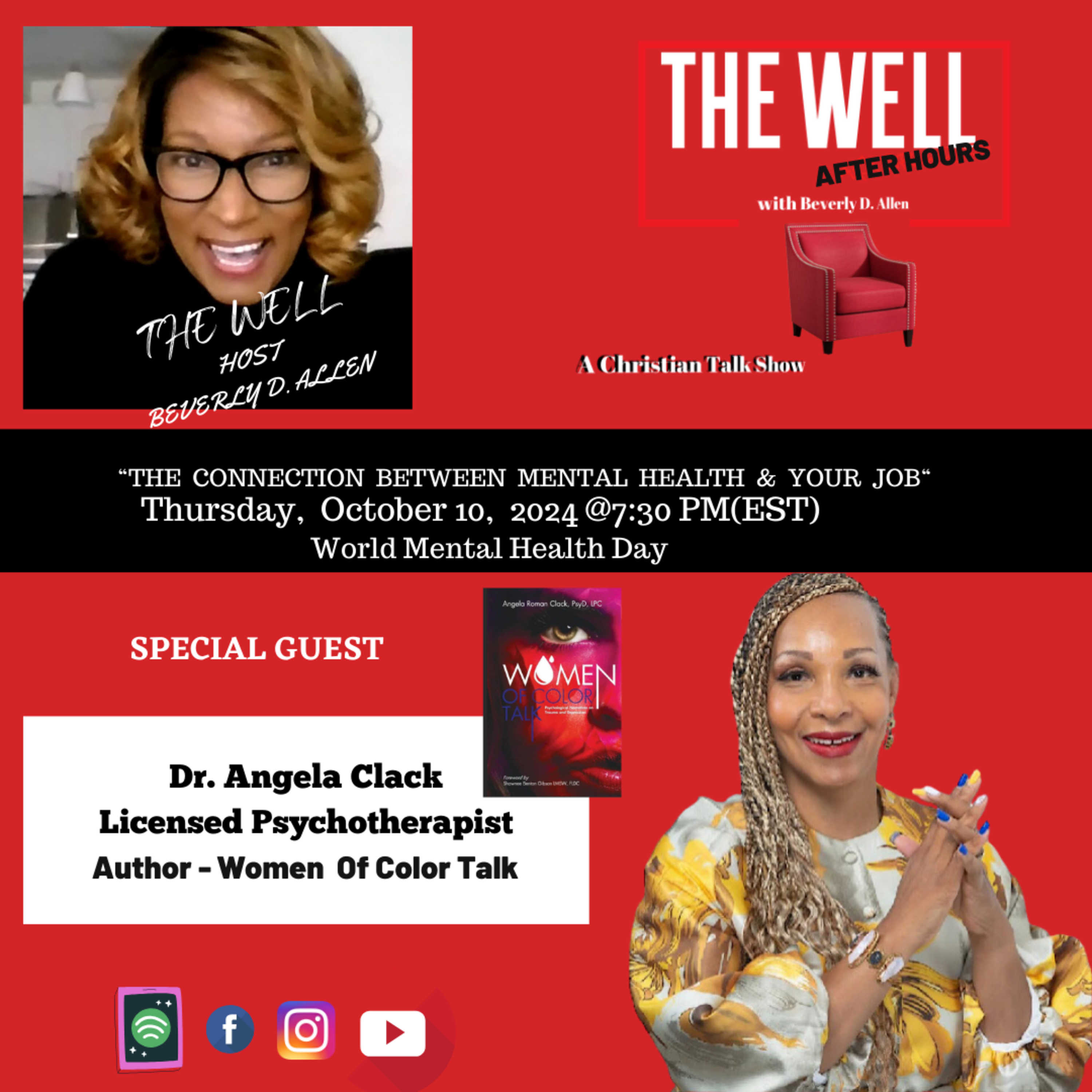 YOUR JOB & YOUR MENTAL HEALTH!