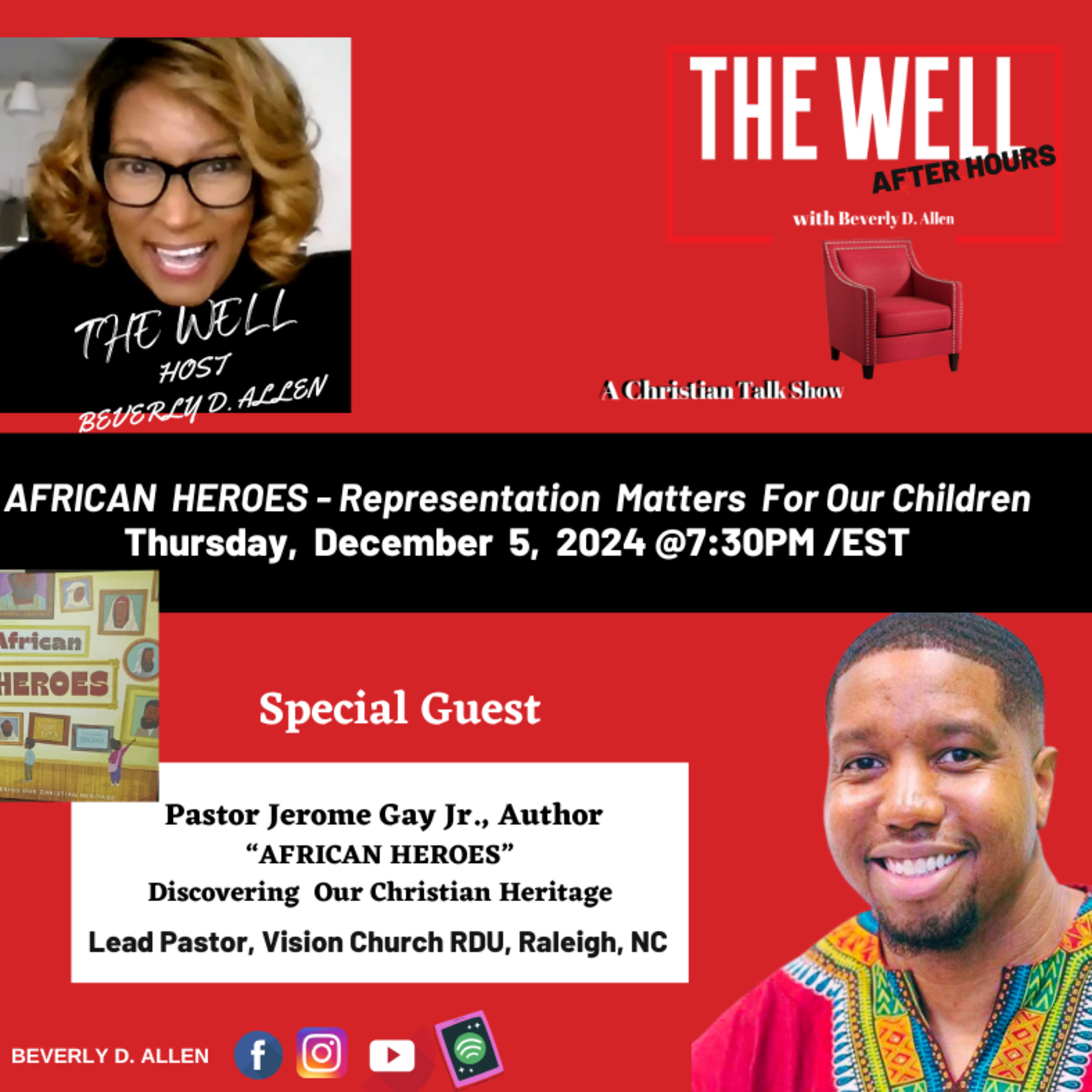 AFRICAN HEROES, REPRESENTAITON MATTERS FOR OUR KIDS! episode artwork