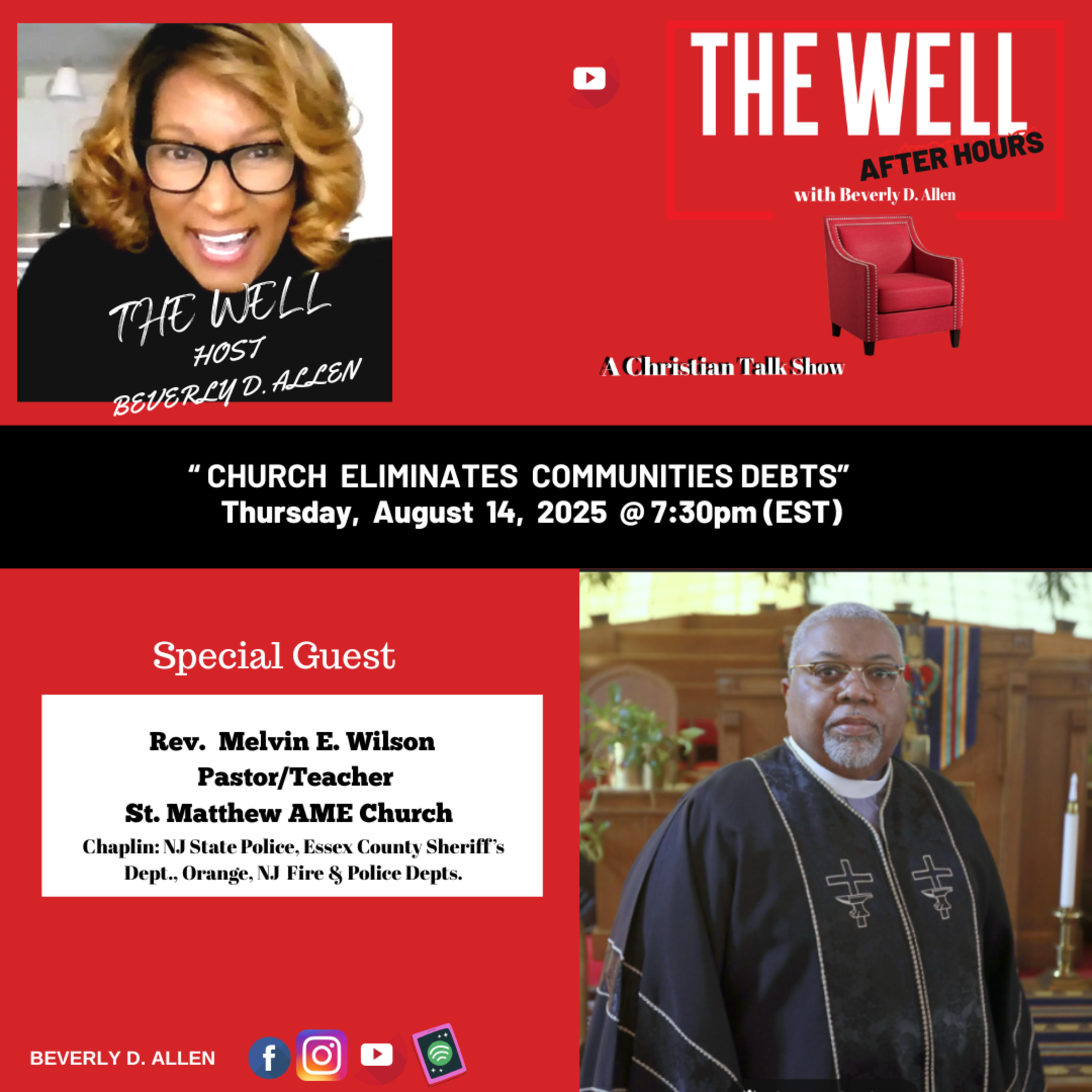 The Well After Hours - Host Beverly D. Allen