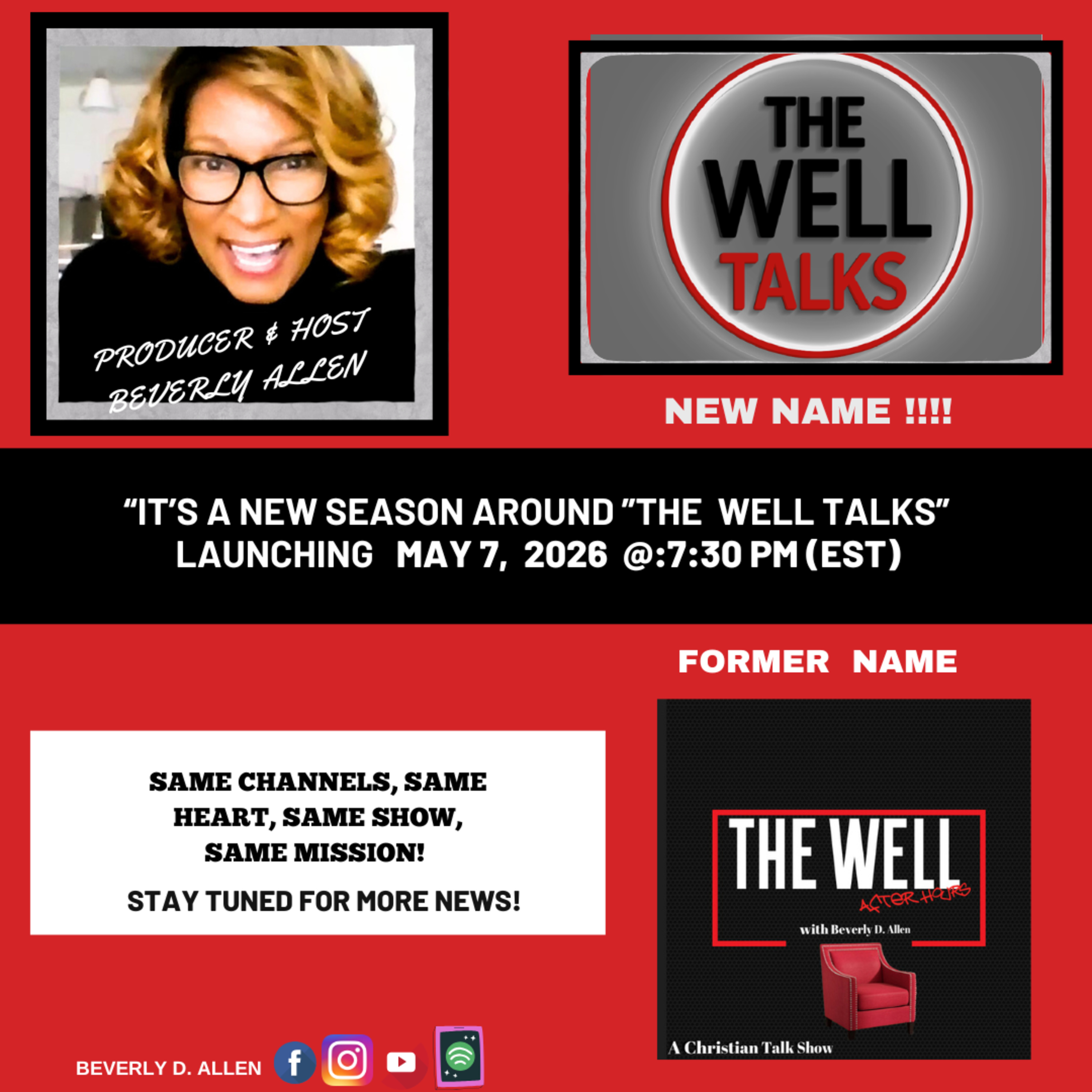 "THE WELL AFTER HOURS HAS BECOME THE WELL TALKS"