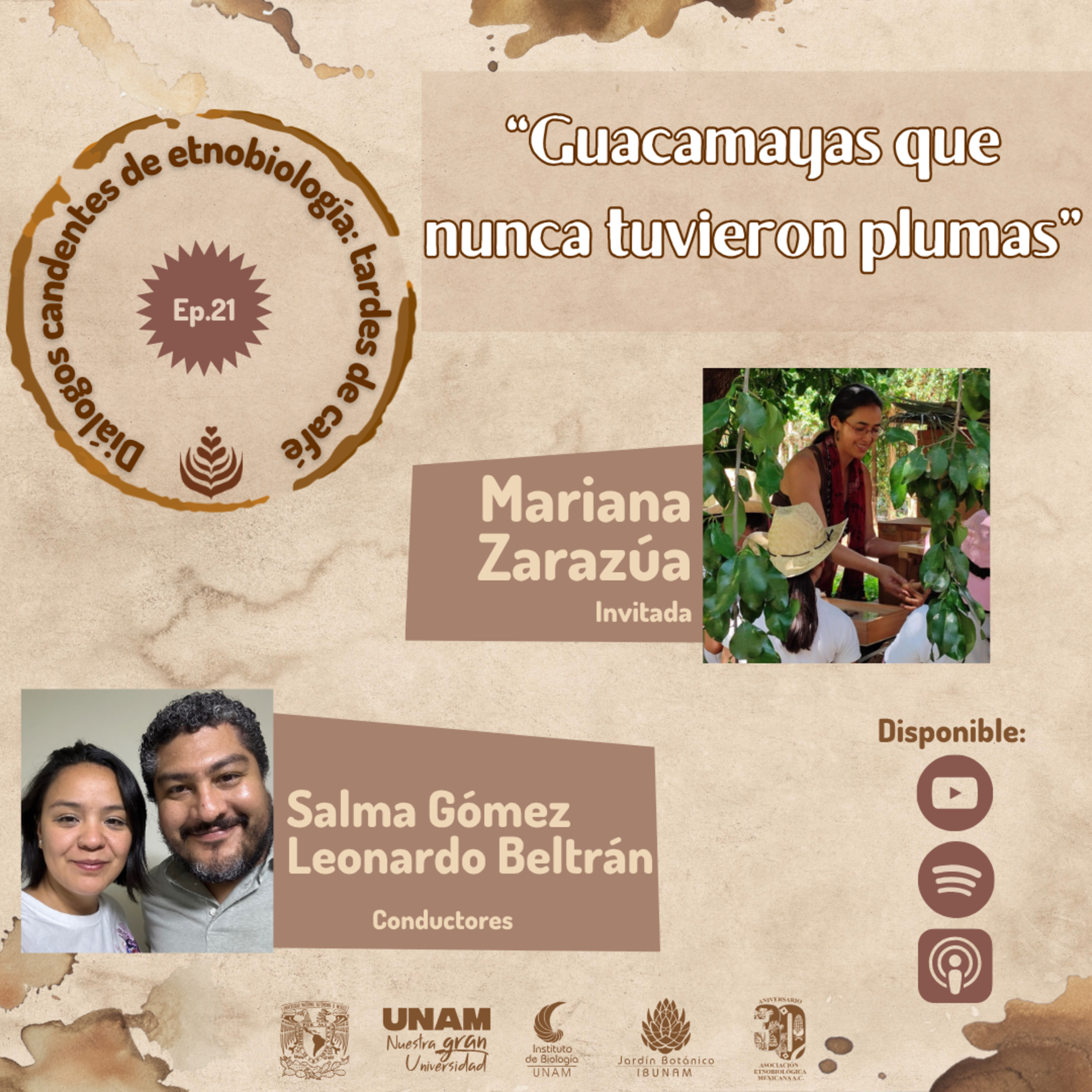 DIÁLOGOS CANDENTES DE ETNOBIOLOGÍA: TARDES DE CAFÉ