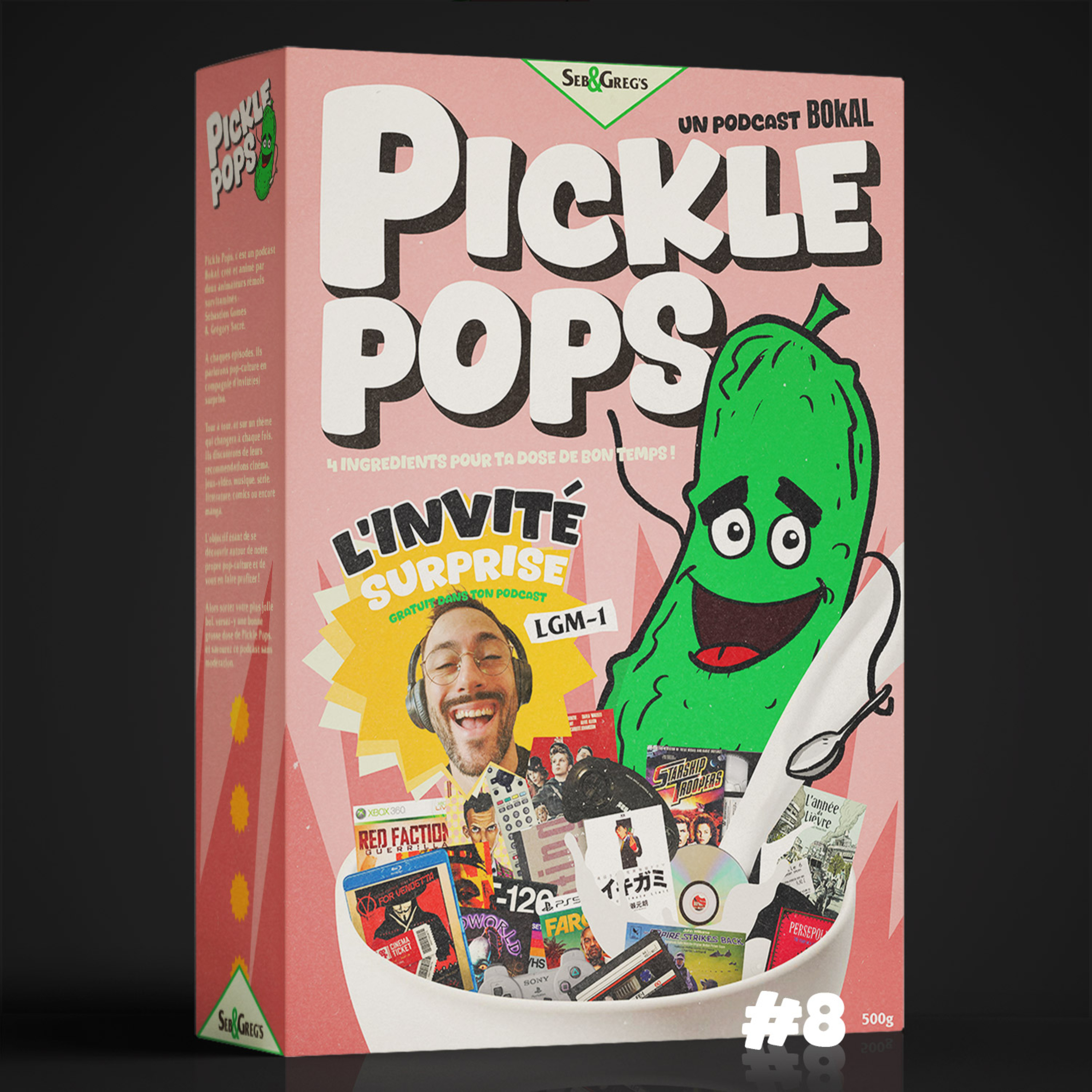 Pickle Pops volume 8 avec LGM1 episode artwork