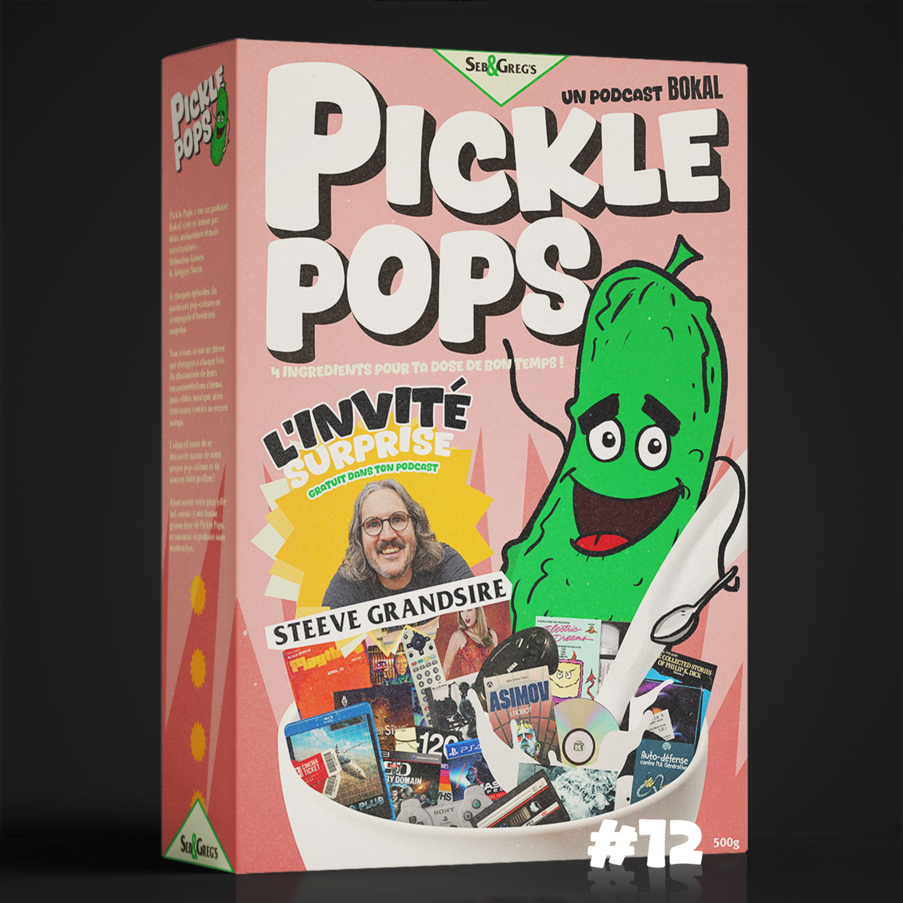 Pickle Pops volume 12 avec Steeve Grand Sire episode artwork