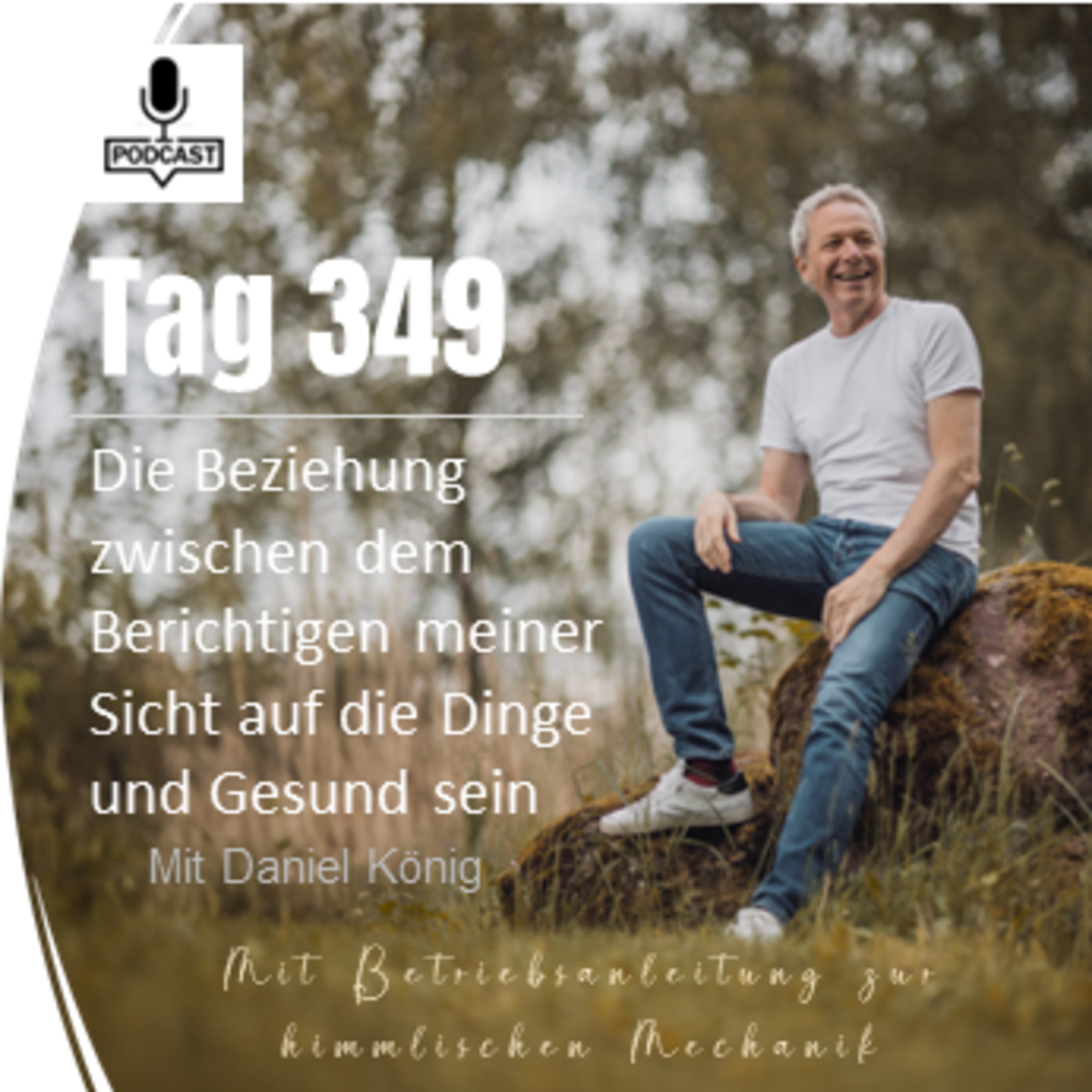 Tag 349 Die Beziehung zwischen dem Berichtigen meiner Sicht auf die Dinge und Gesund sein episode artwork