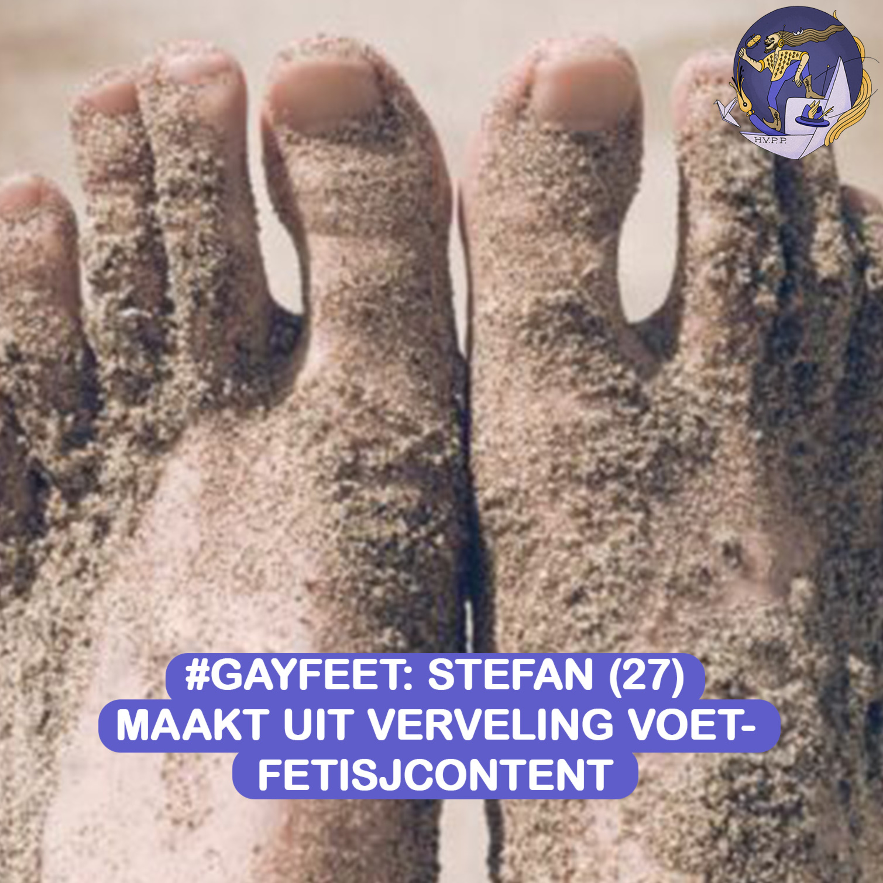 #Gayfeet: Stefan (27) maakt uit verveling voetfetisjcontent episode artwork