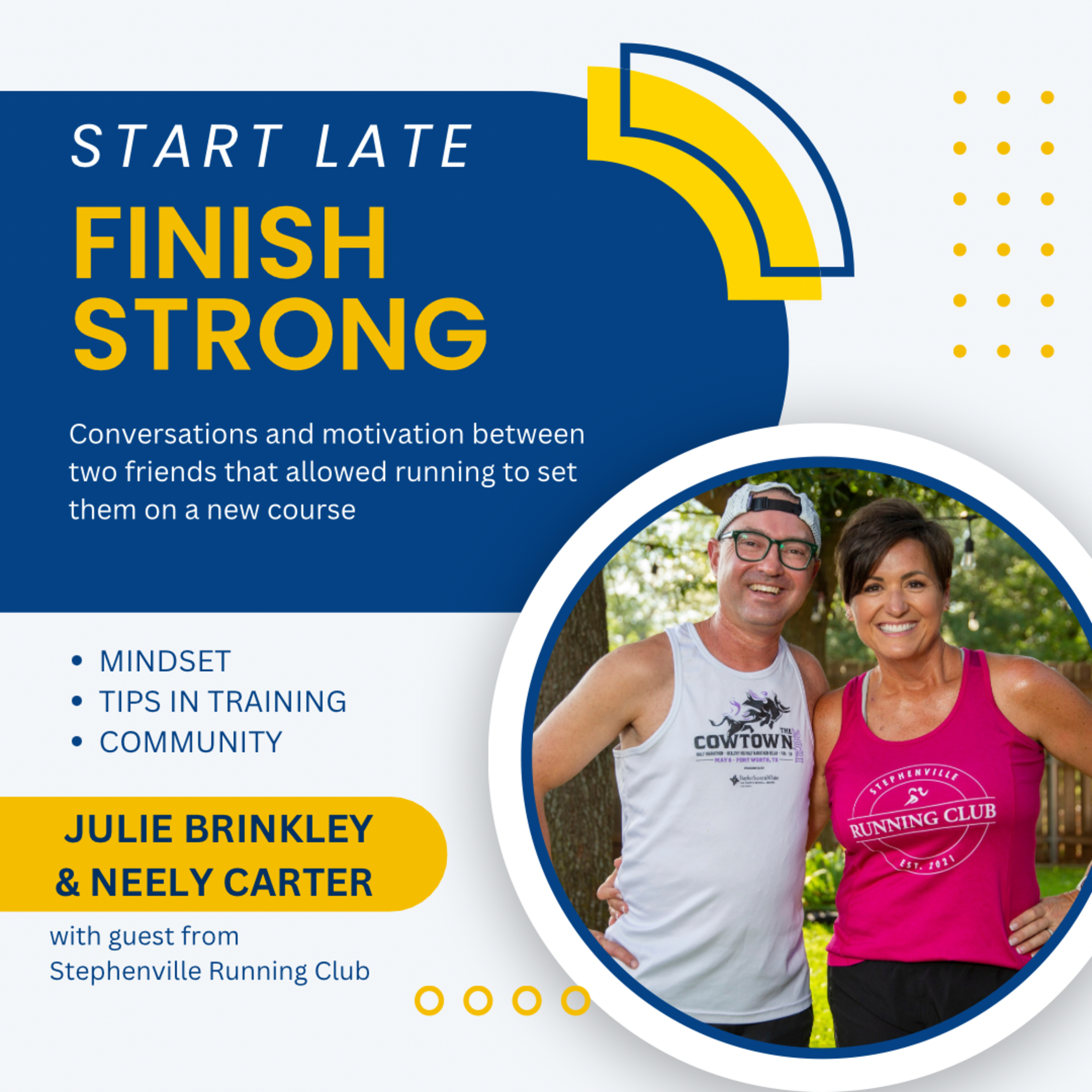 "Just Start". Conversations on Community and Consistency. episode artwork