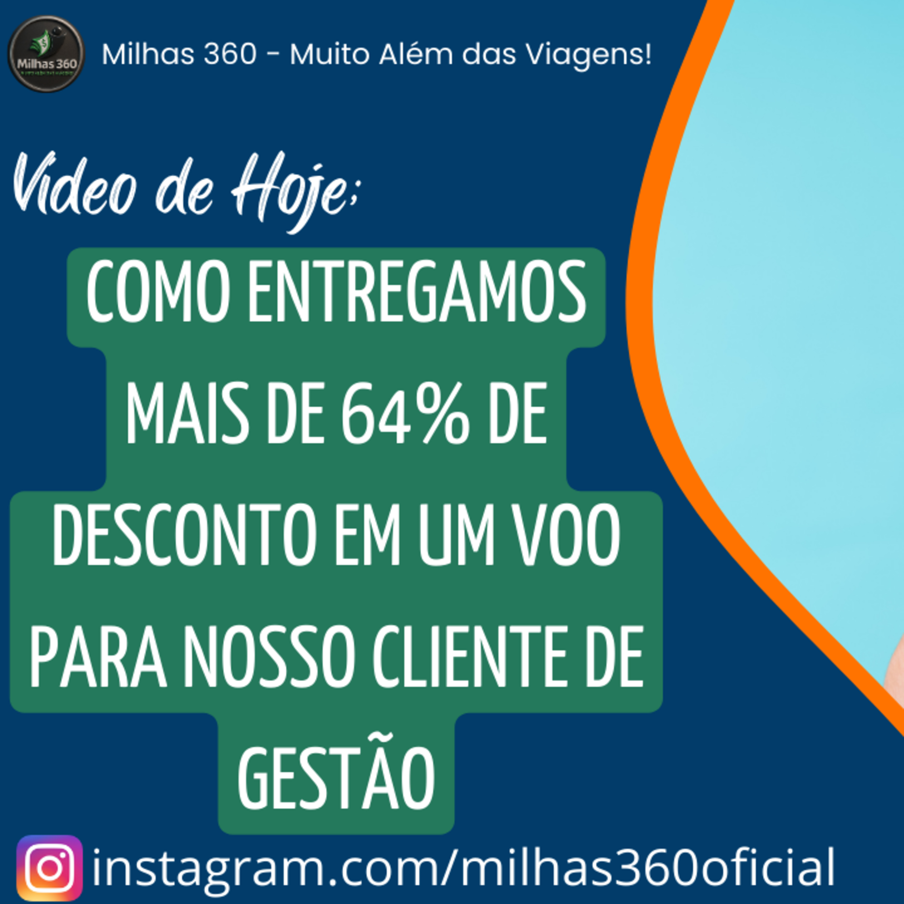 Como entregamos mais de 64% de desconto em um voo para nosso cliente de Gestão