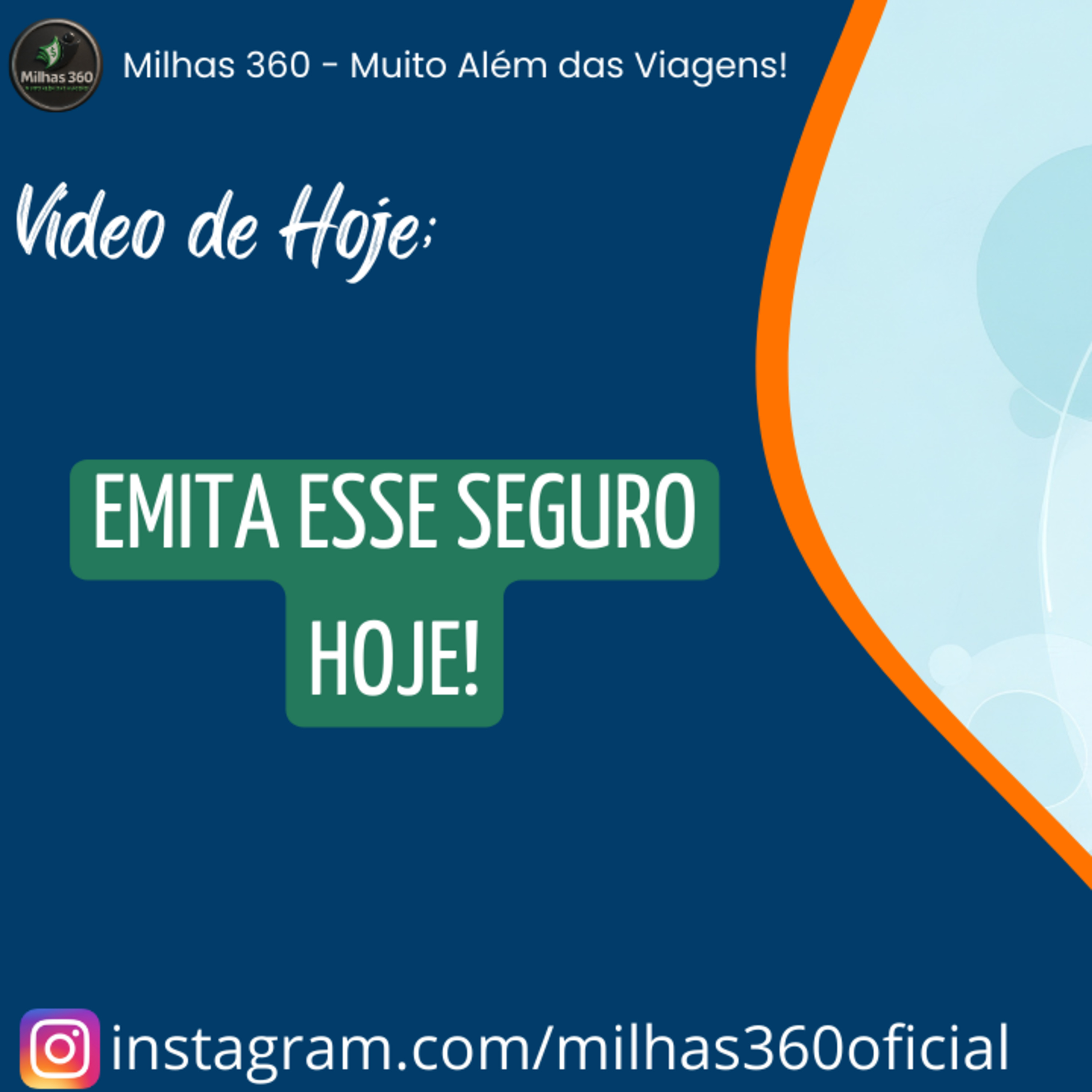 Emita esse seguro HOJE!