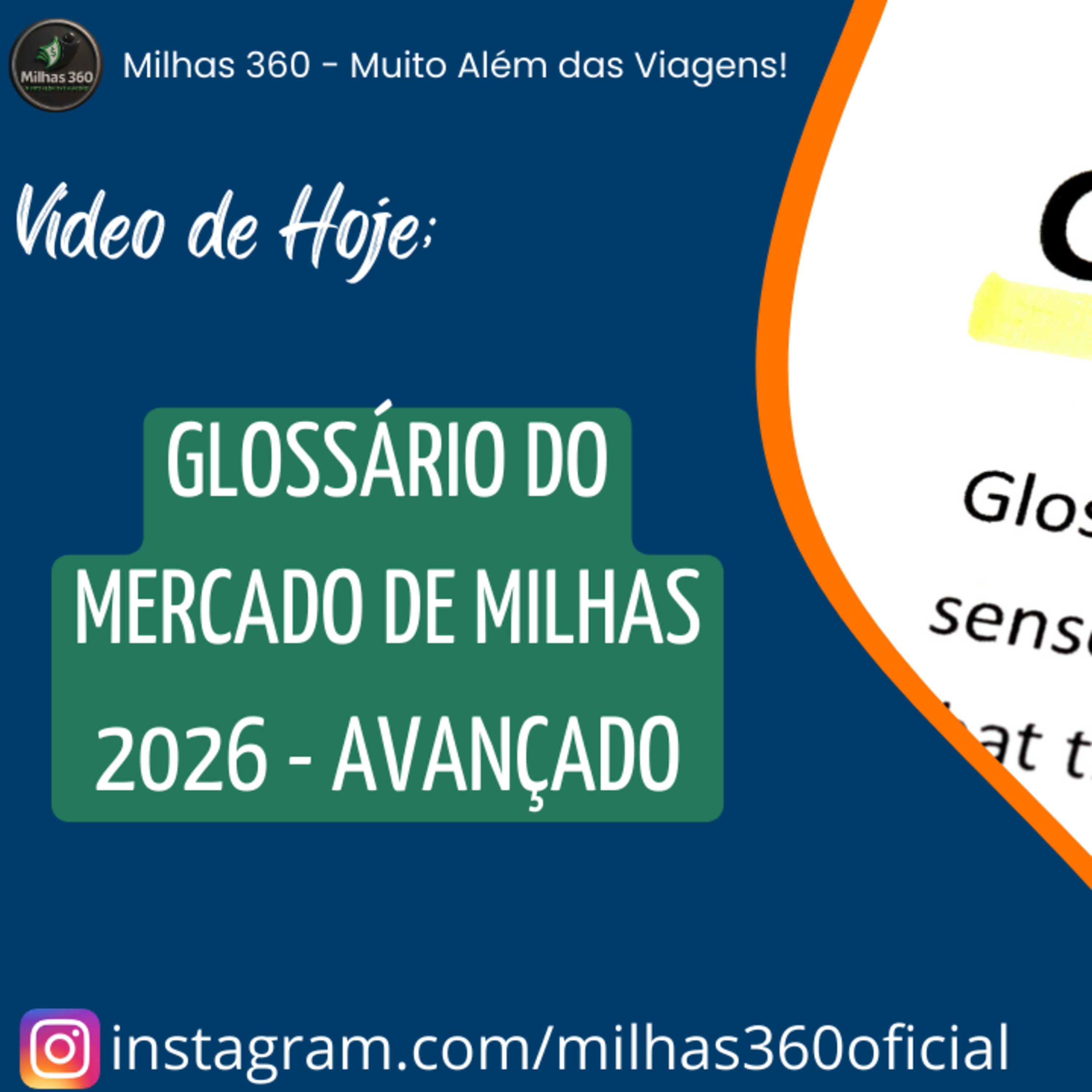 Glossário do Mercado de Milhas 2026 - Avançado