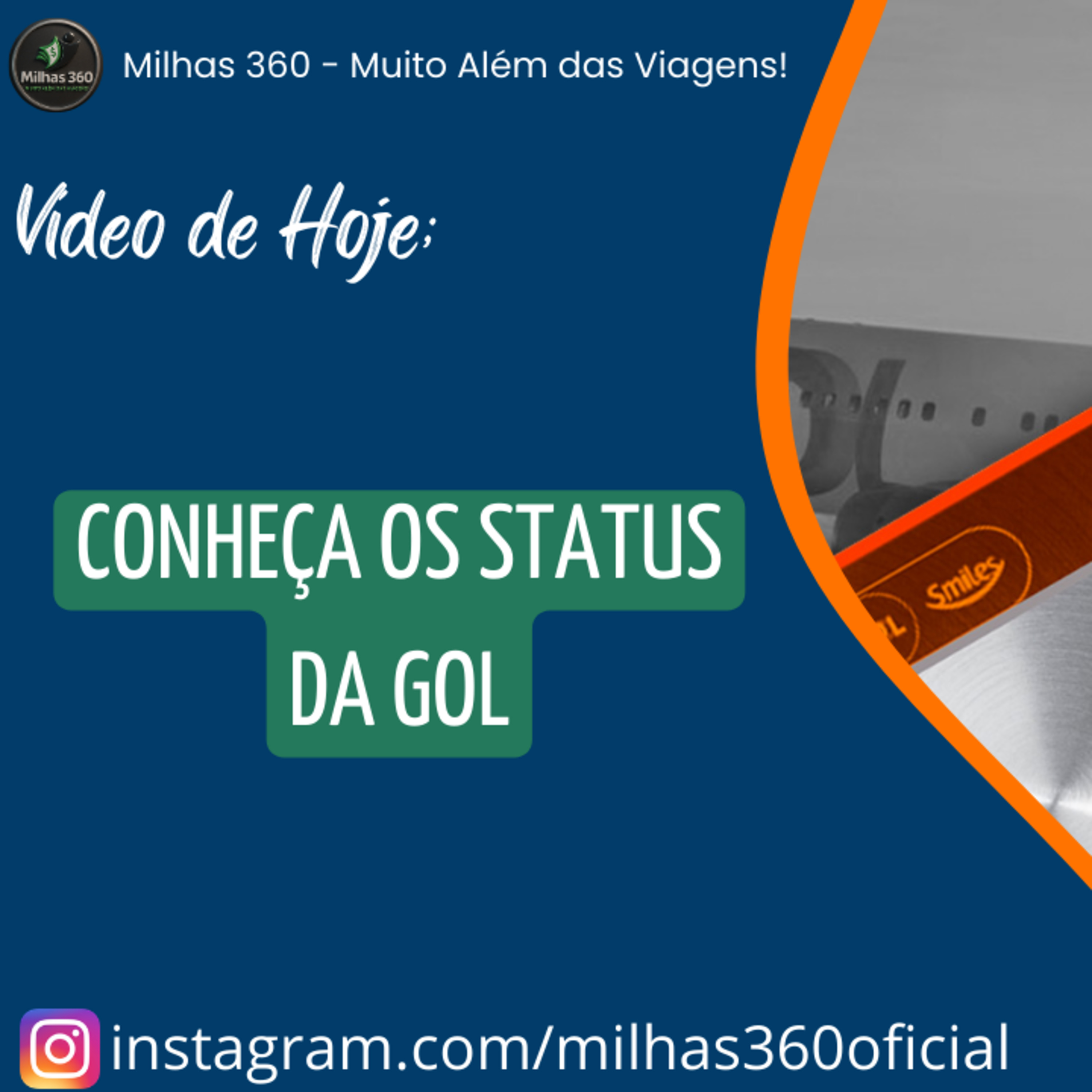 Conheça os status da gol