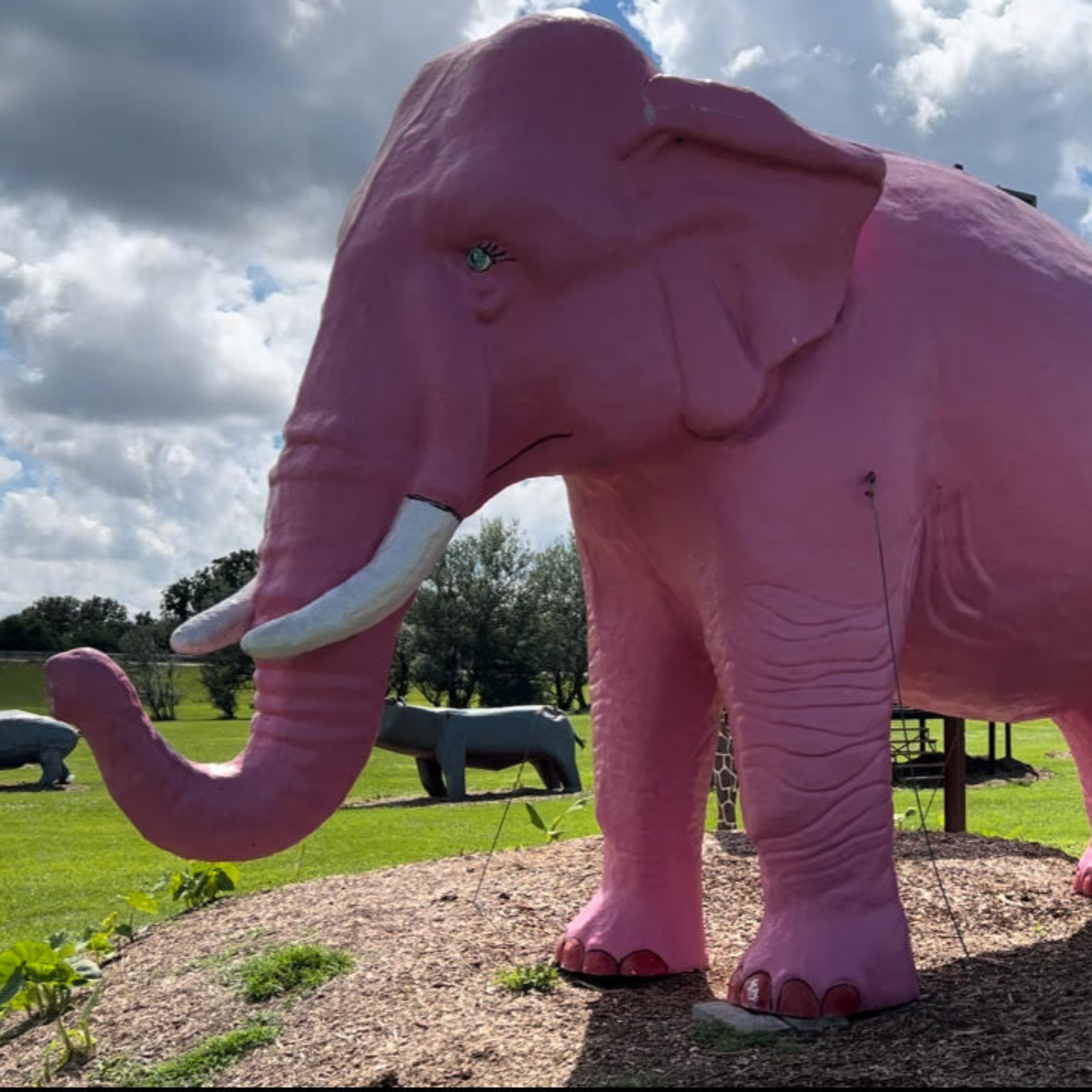 It Winds from Chicago to L.A. and Pink Elephant Antique Mall is Along the Way!