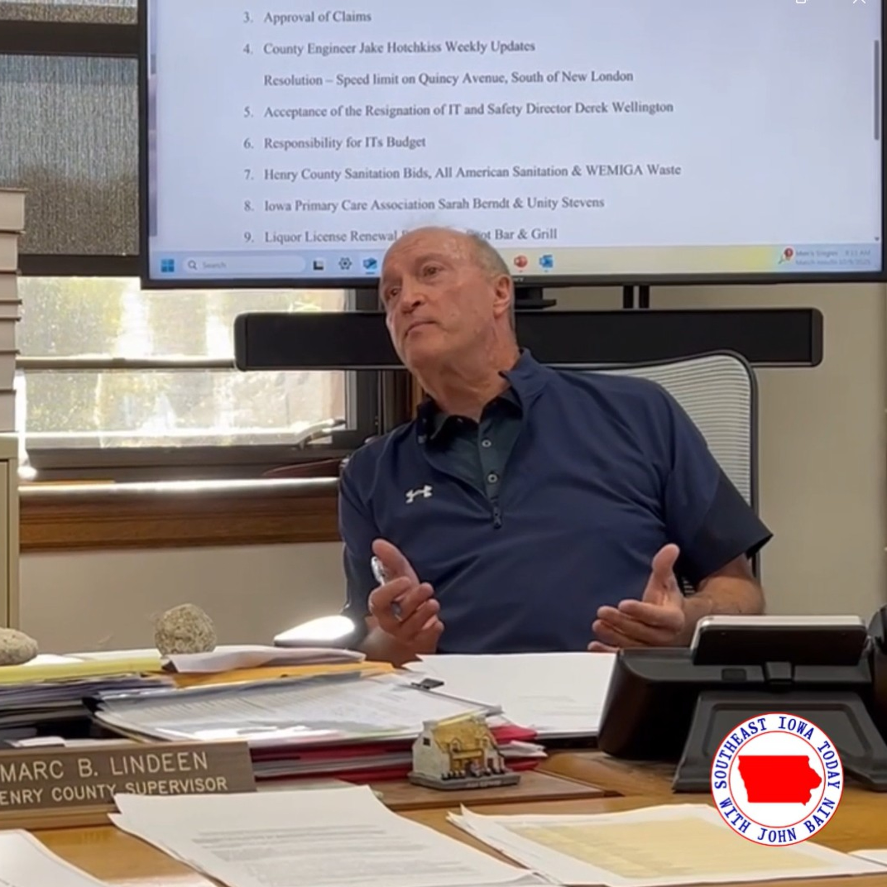 Henry County Iowa IT and Safety Director Derek Wellington Has Resigned