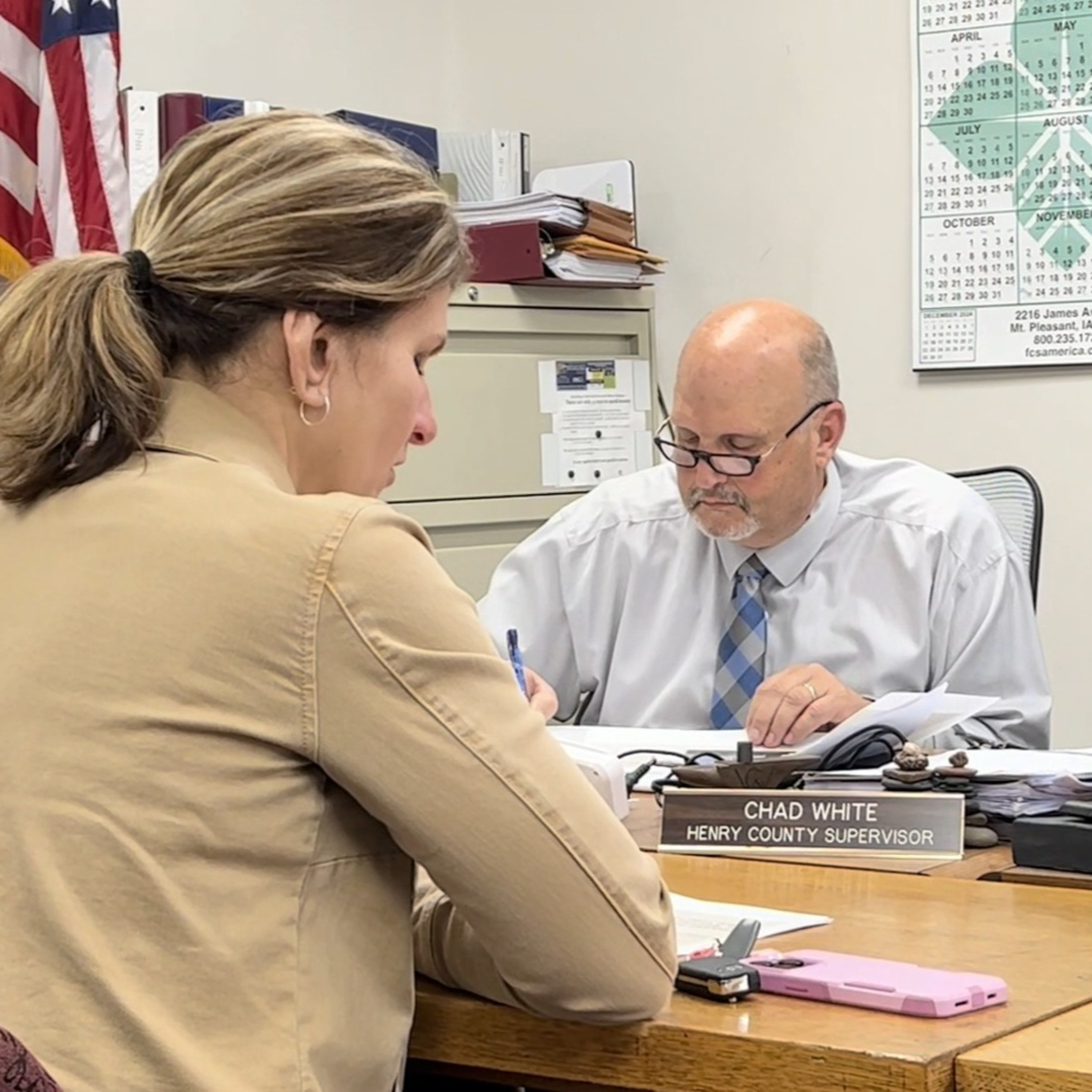 Henry Co. Iowa BOS Meeting 12 23 2025