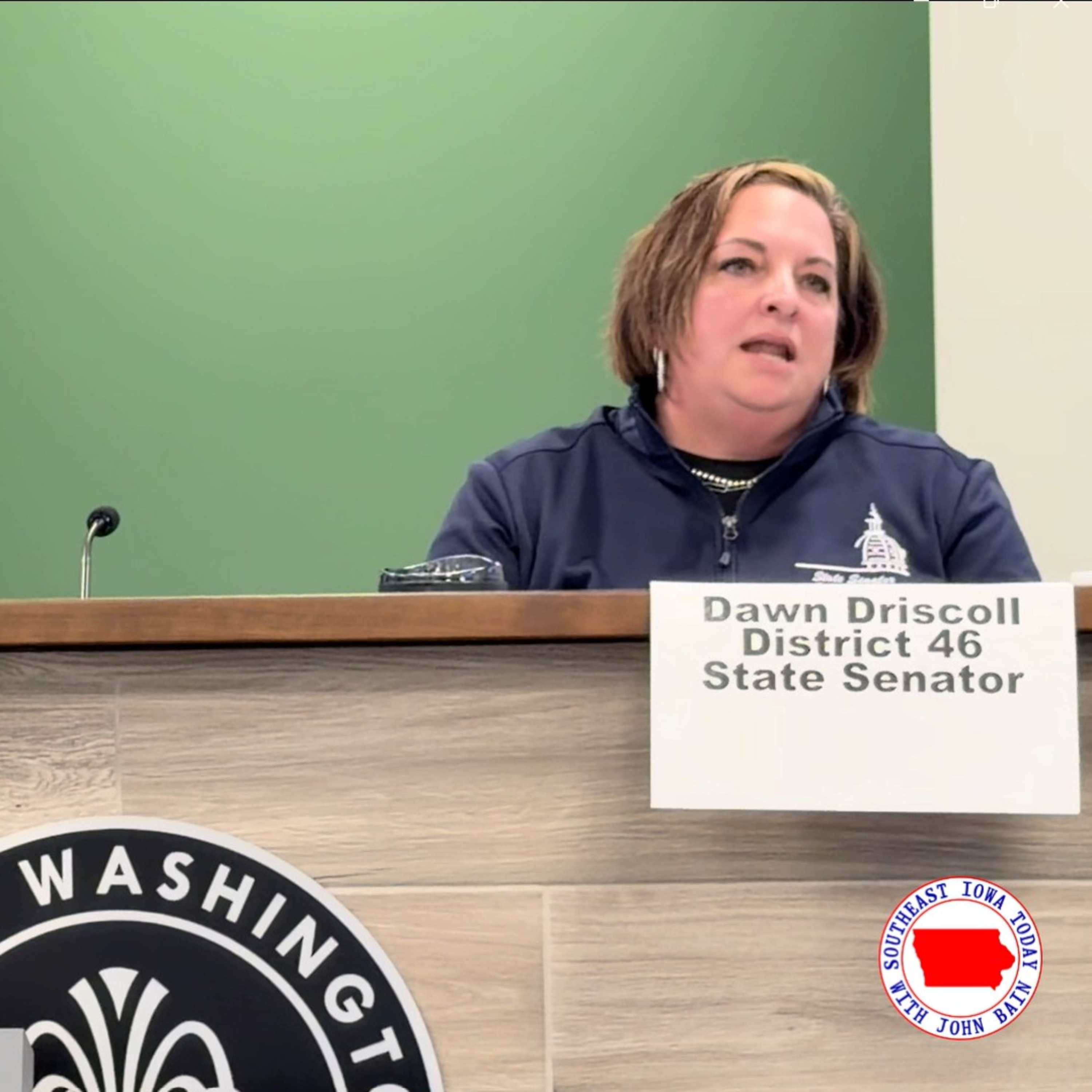 Washington Chamber Presents Legislative Brief with District 92 State Rep Heather Hora & District 46 Iowa State Senator Dawn Driscoll