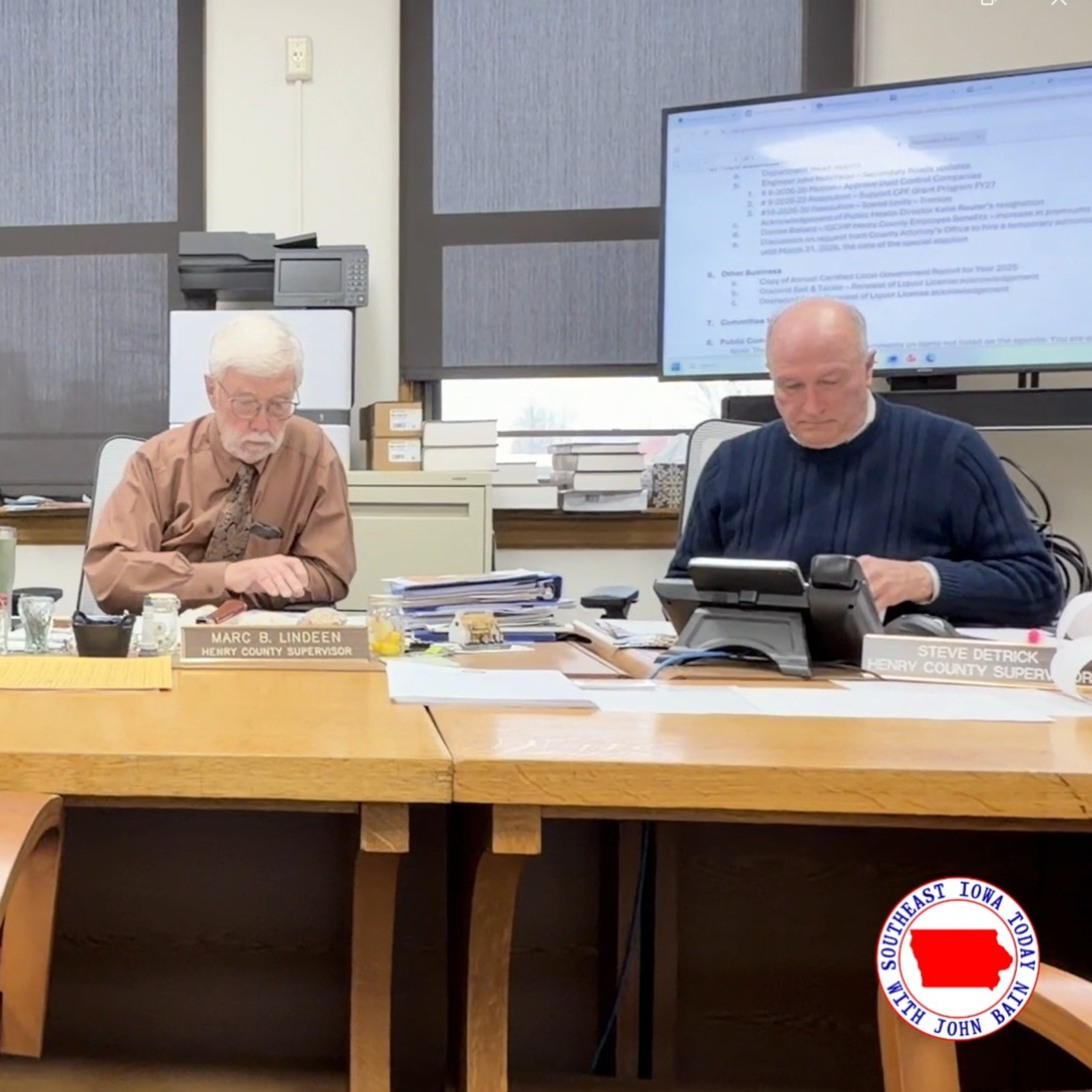 Henry CO Iowa BOS Meeting 3 5 2026