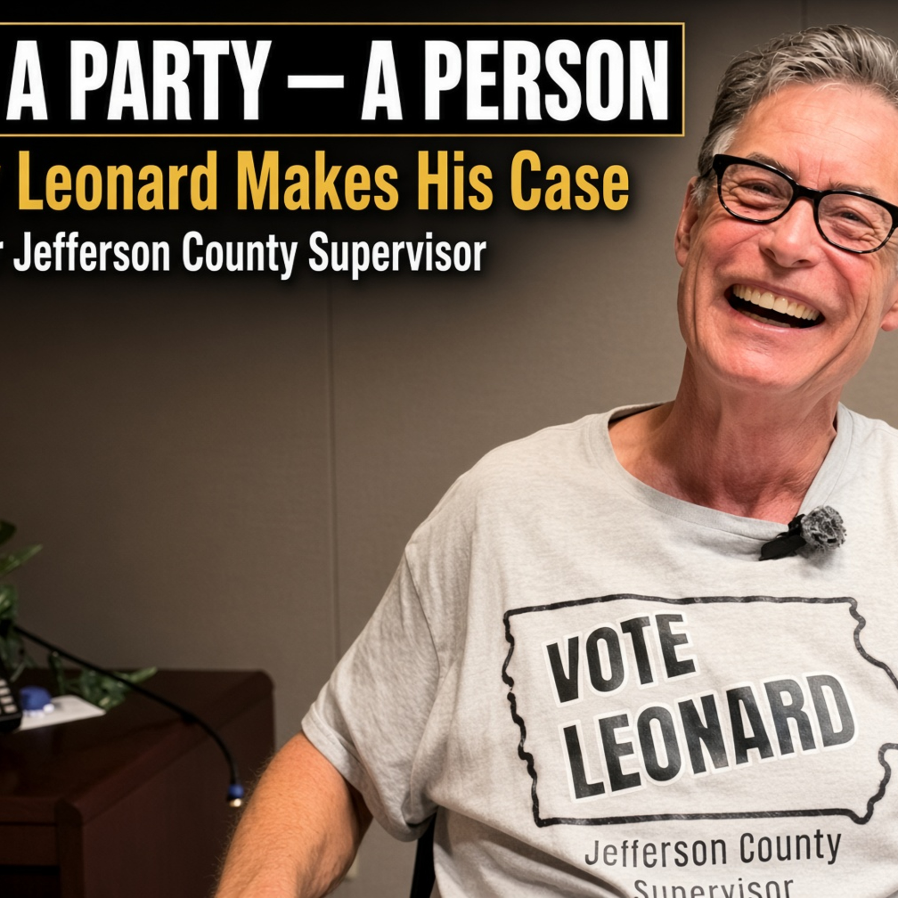 “Not a Party — A Person”: Jerry Leonard Makes His Case for Jefferson County Supervisor episode artwork