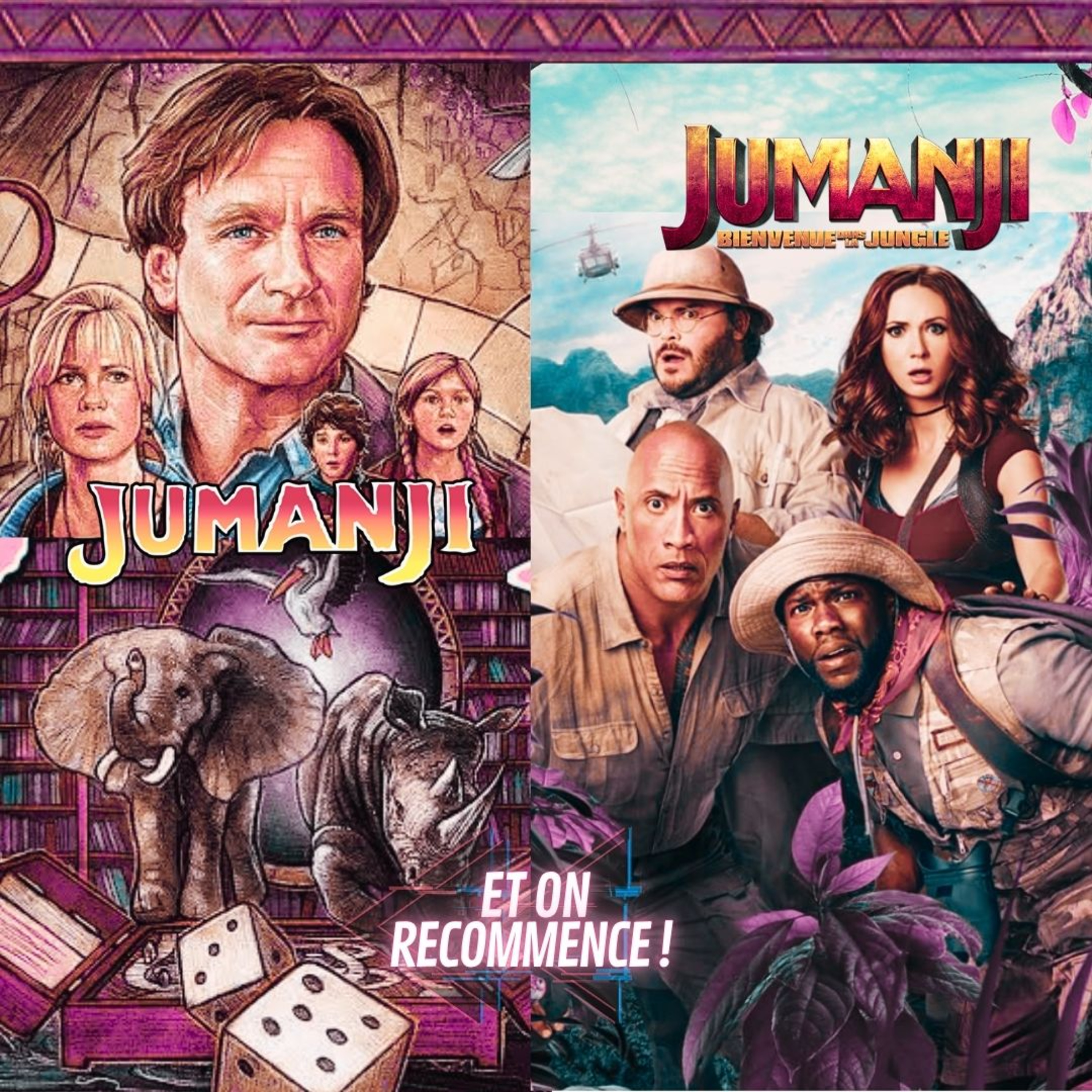 Jumanji (1995 VS 2017) et les faux remakes ! episode artwork