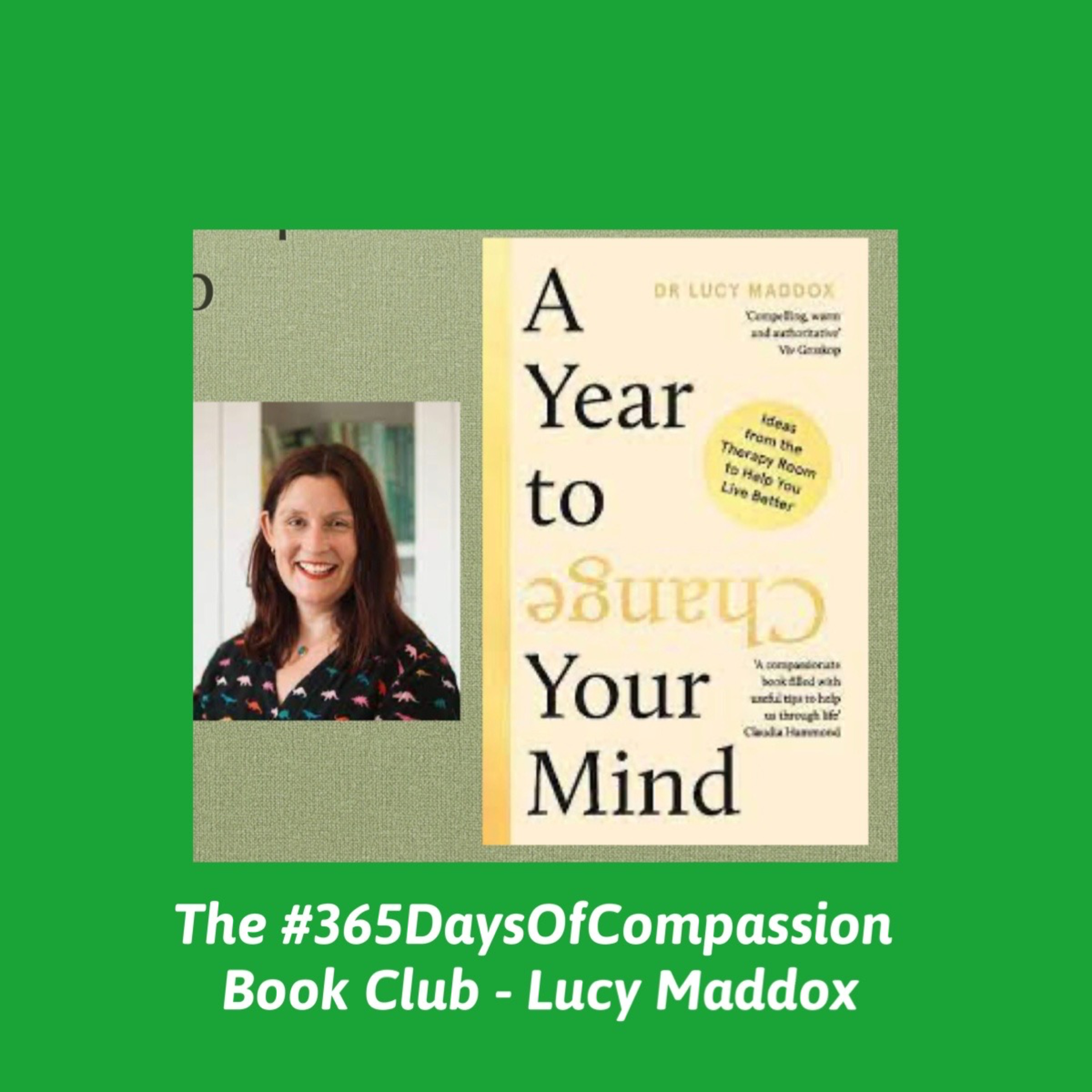 The #365DaysOfCompassion September Book club - Lucy Maddox episode artwork