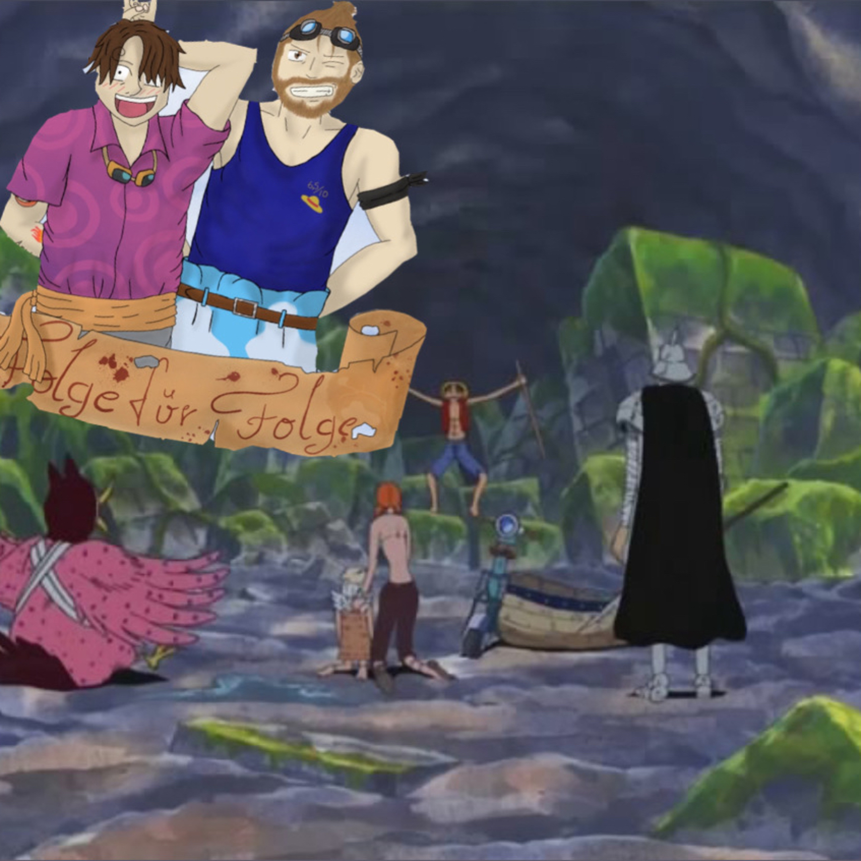 #177| " Wiedersehen im Boa - Bauch!" | One Piece Folge für Folge episode artwork