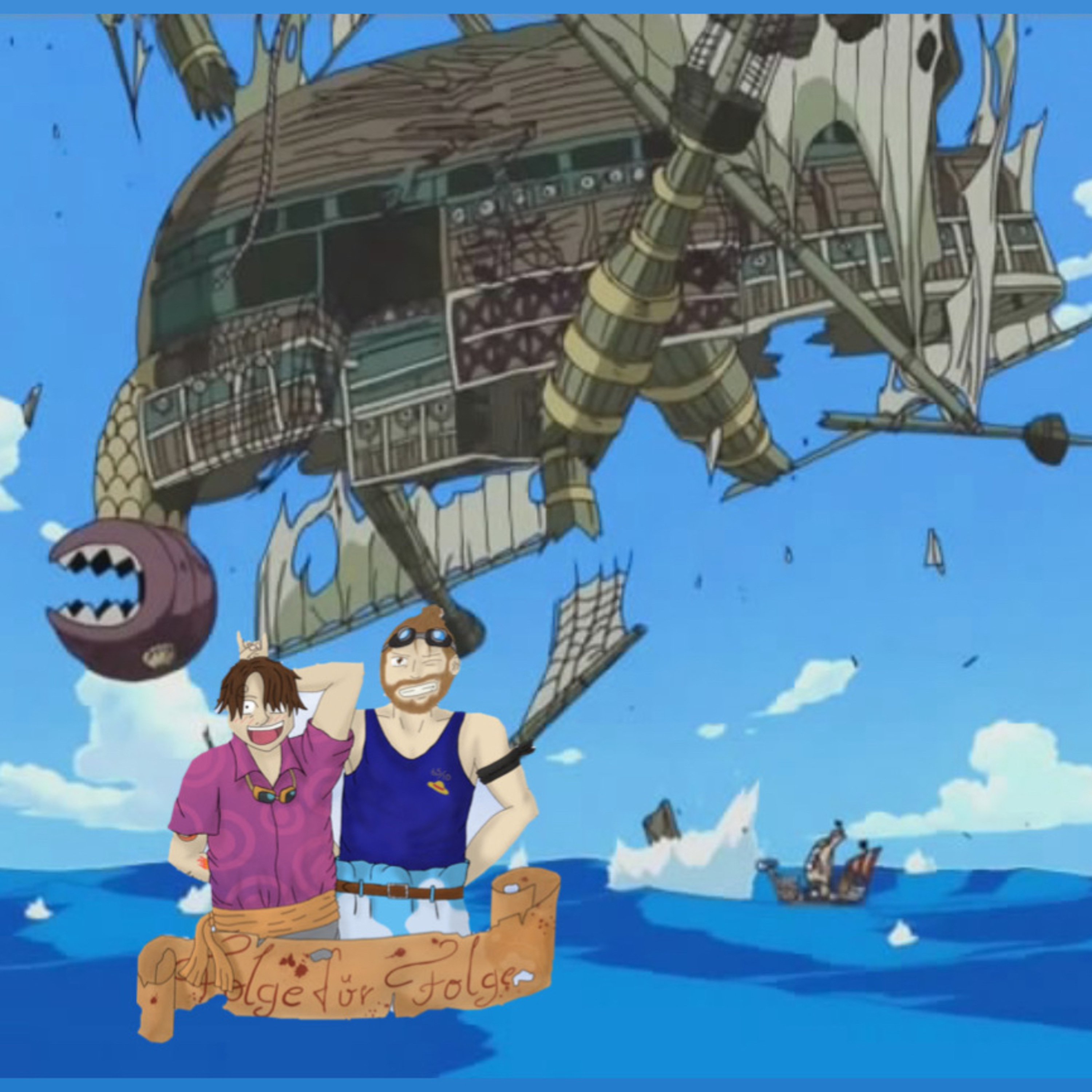 #144| "Das Schiff, das vom Himmel fiel!" | One Piece Folge für Folge episode artwork