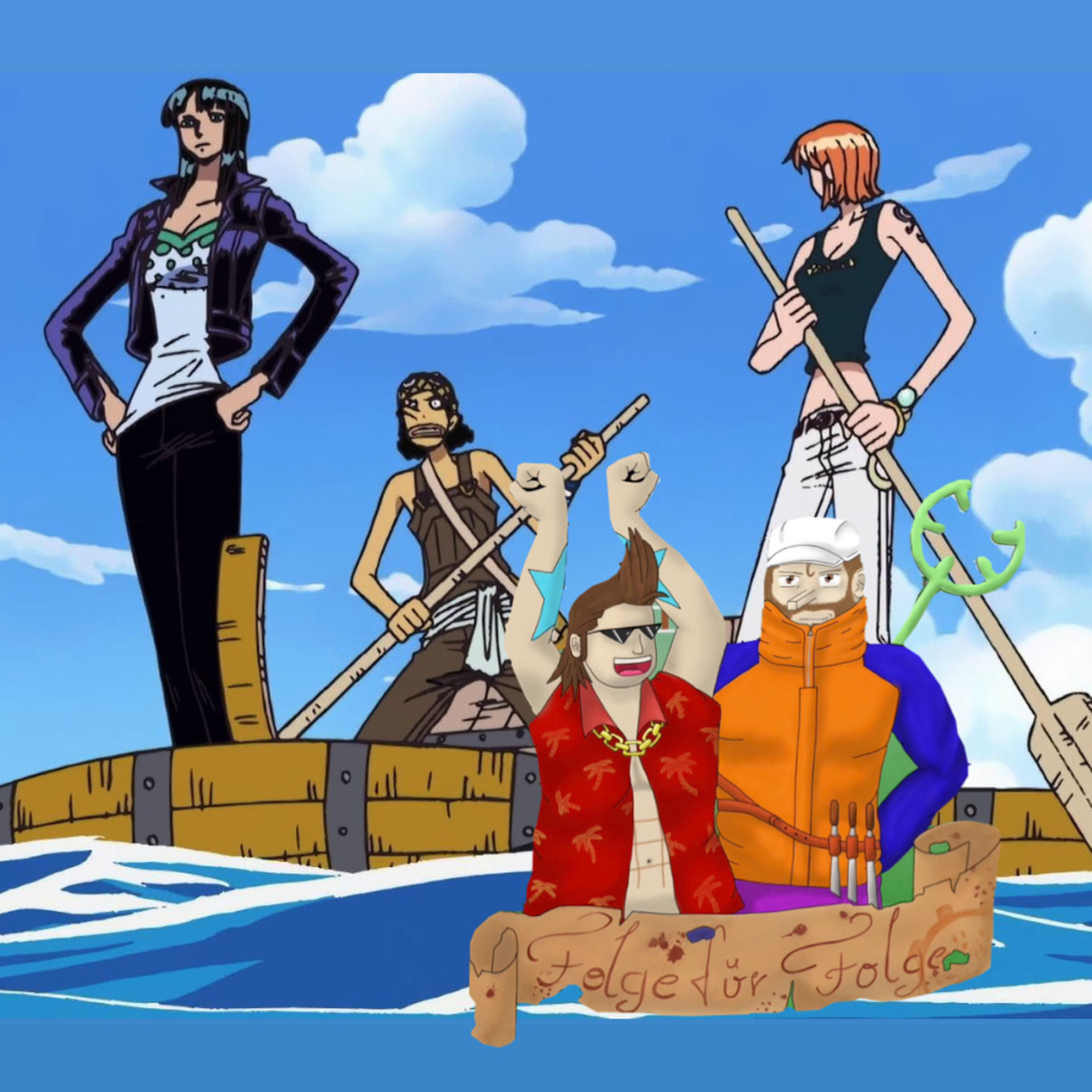 #209| "Runde eins: Das Donut-Race!" | One Piece Folge für Folge episode artwork