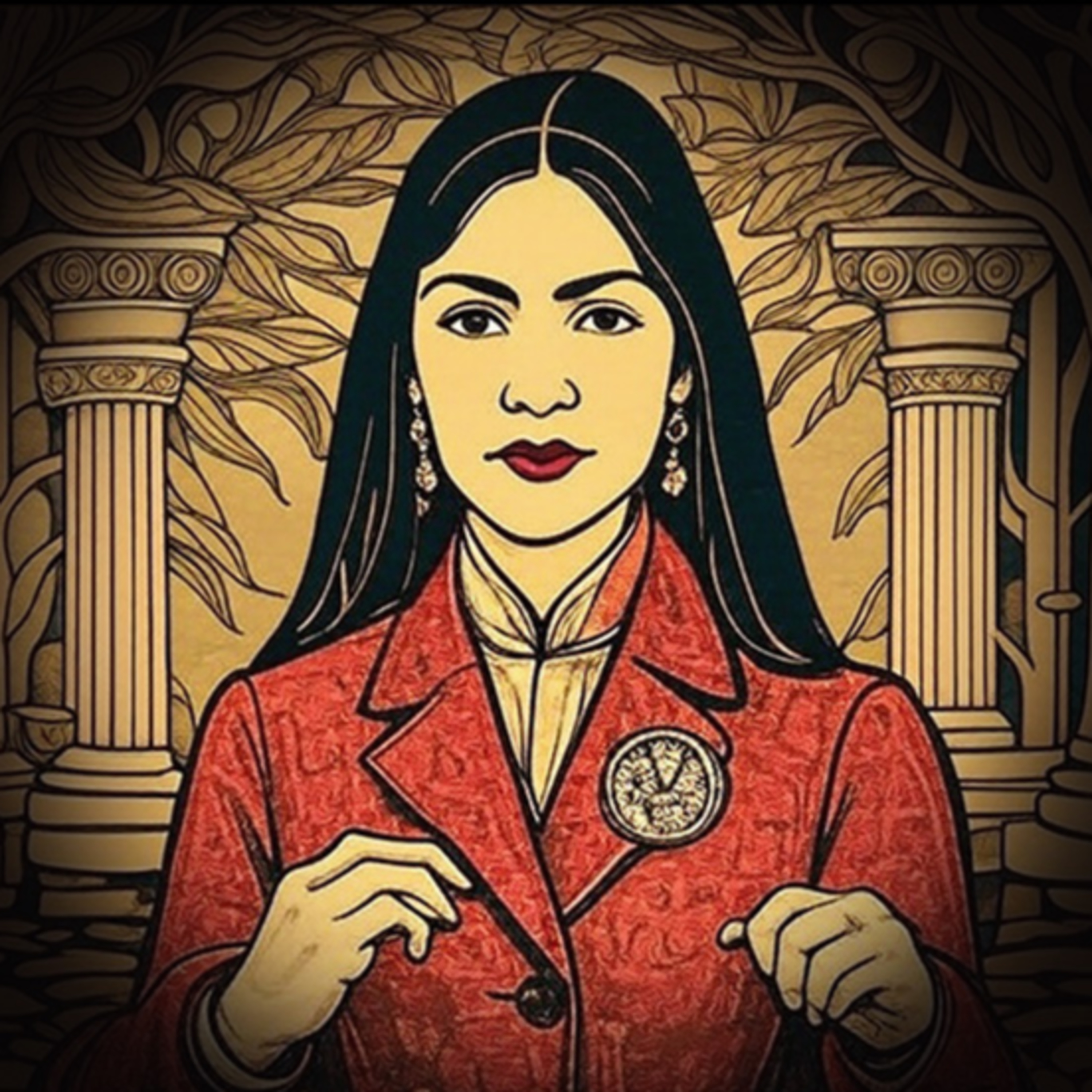 Sandra Domínguez en “tiempo de mujeres episode artwork