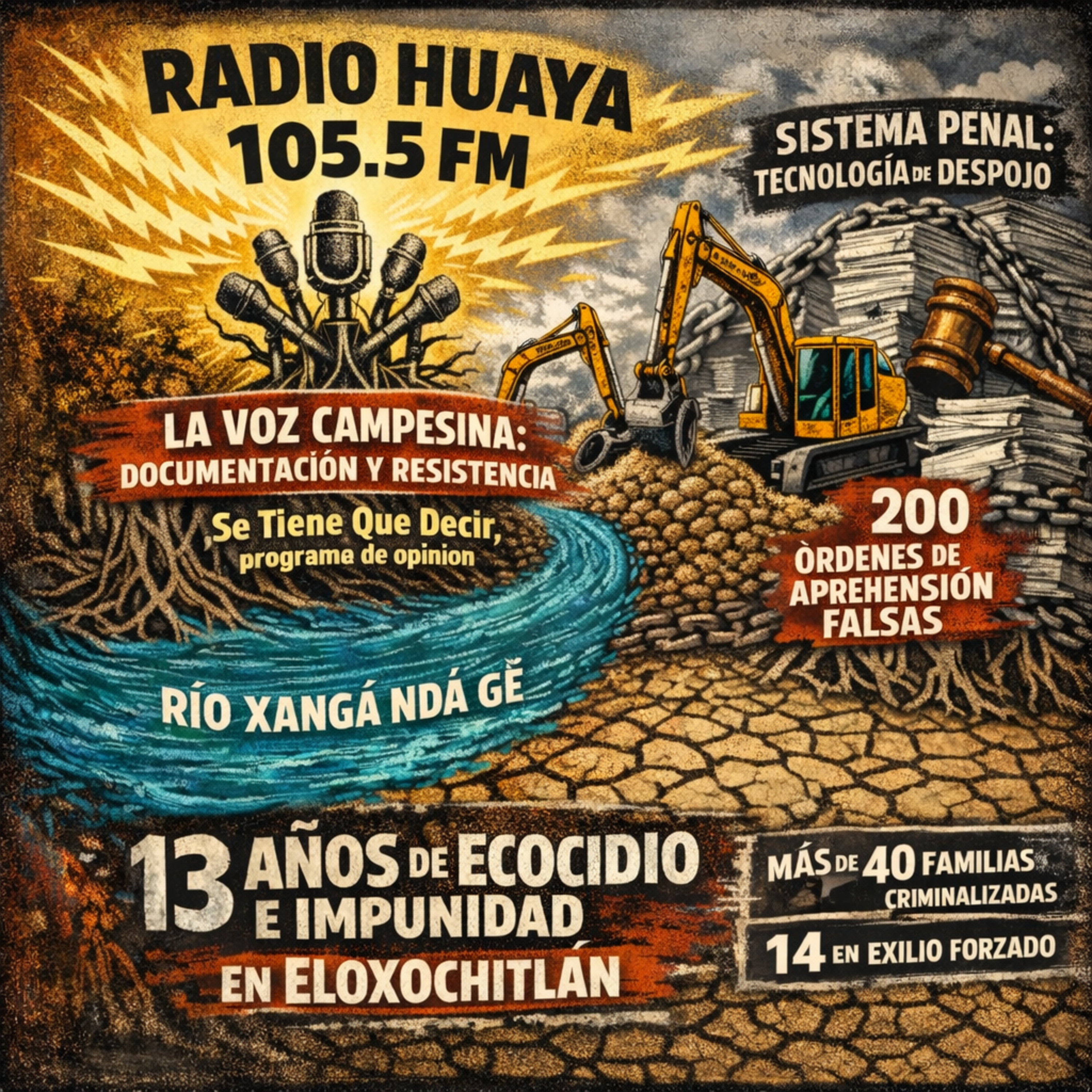 Radio Huaya | Eloxochitlán: Río, Criminalización y Resistencia episode artwork