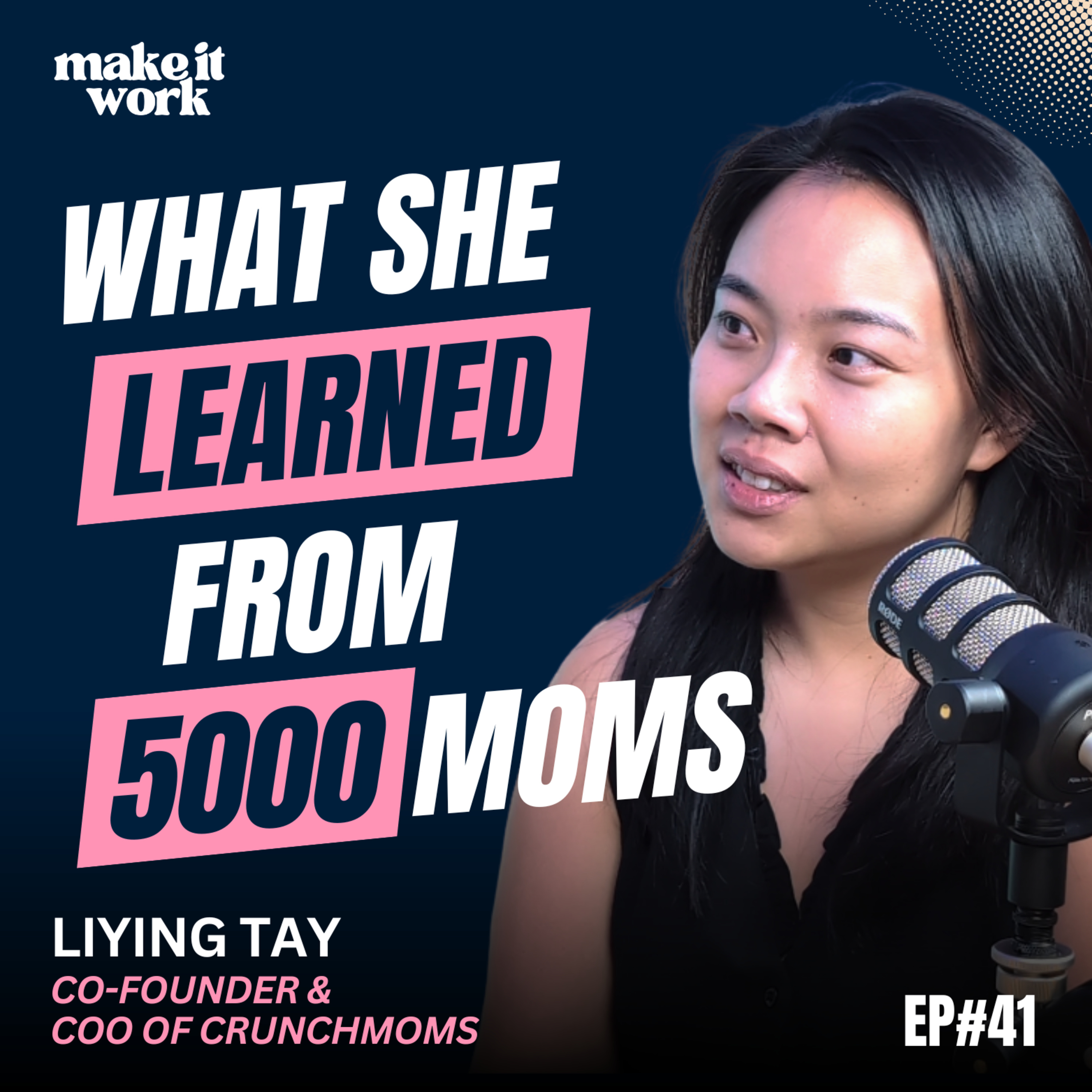 Lessons From 5,000 Moms - Liying Tay, Founder of Crunchmoms | Ep 41 episode artwork