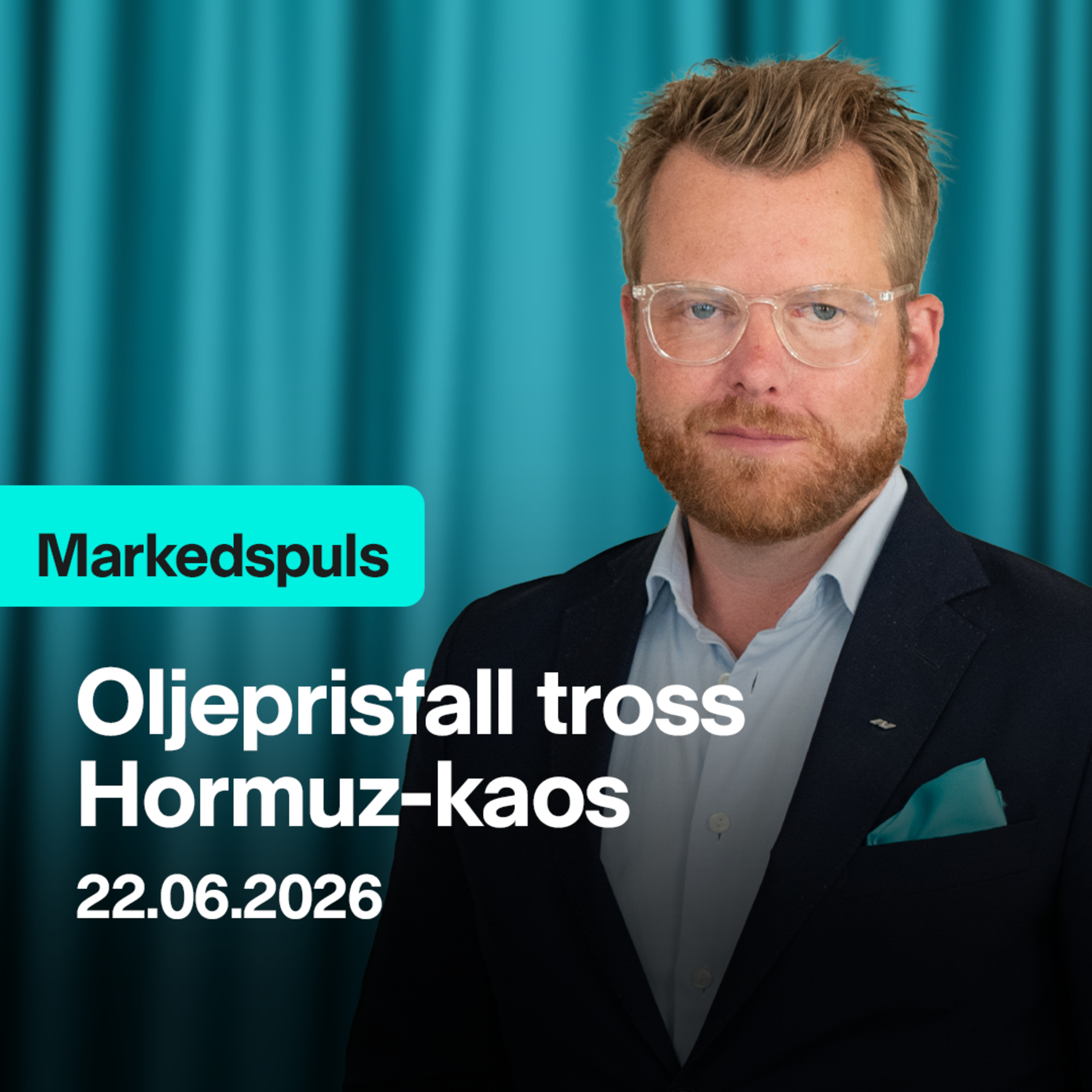 Markedspuls - Oljeprisfall tross Hormuz-kaos episode artwork