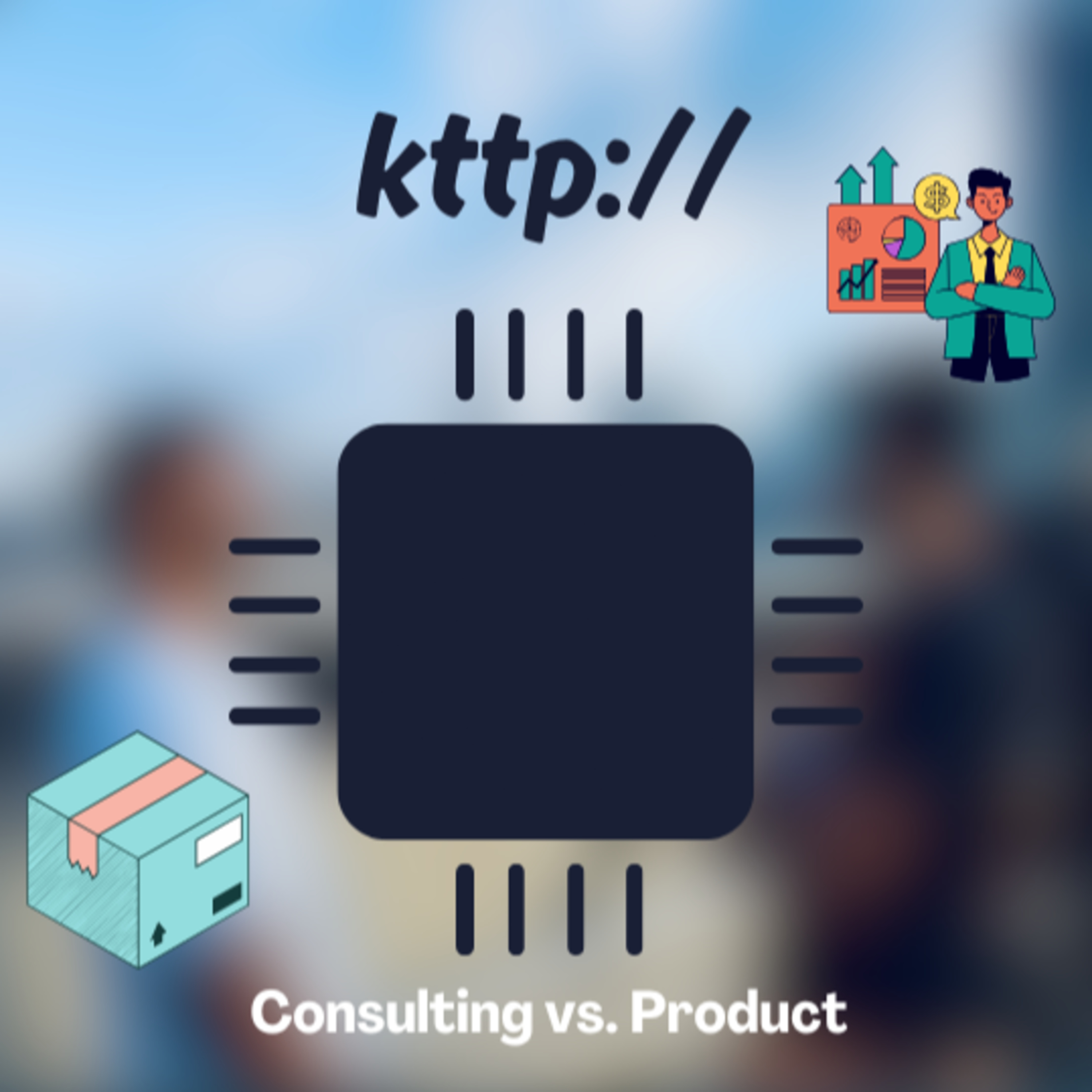 Consulting vs. Product episode artwork